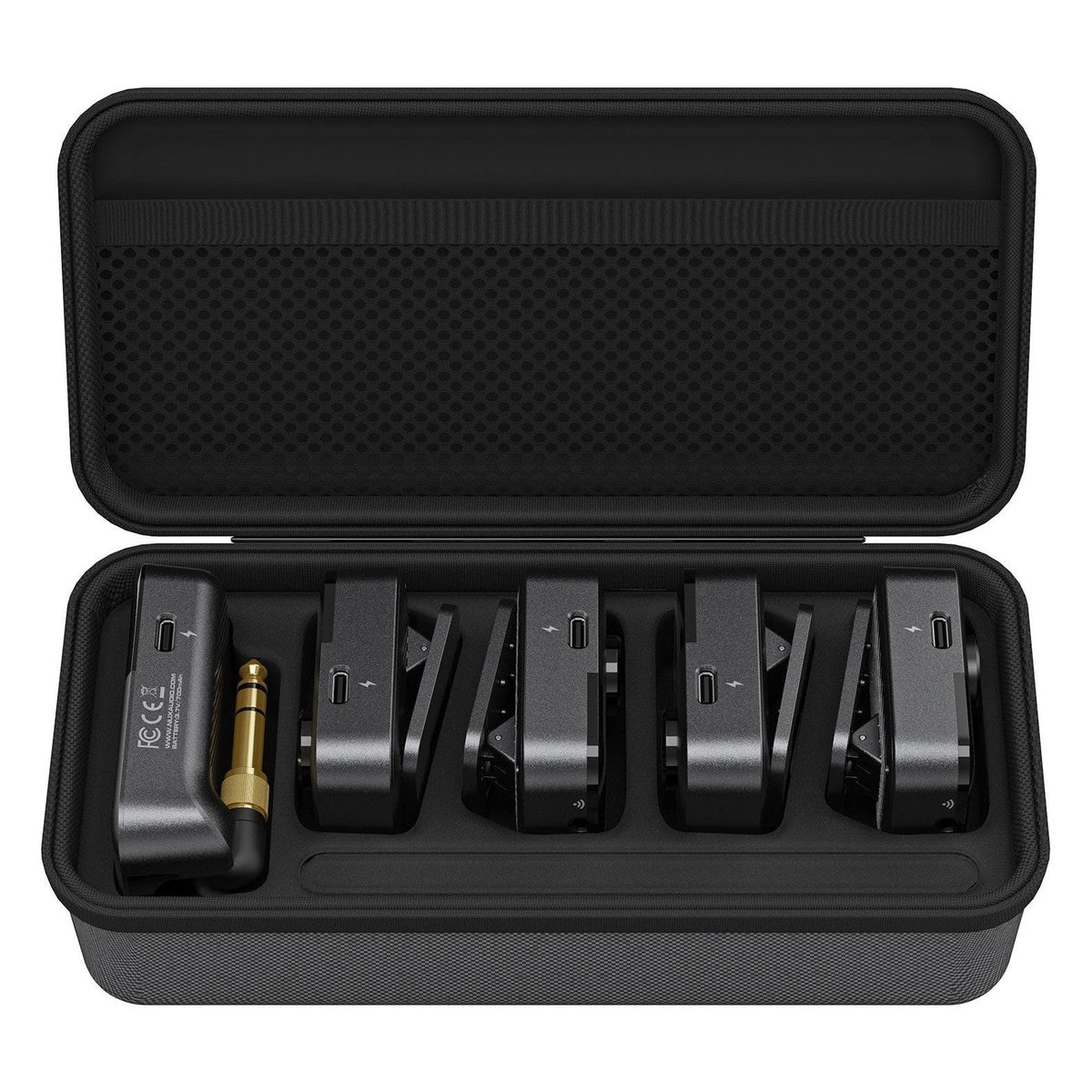 NUX C-7X4 Stereo Wireless In-Ear Monitor System - 1 Transmitter & 4 Receivers 1
