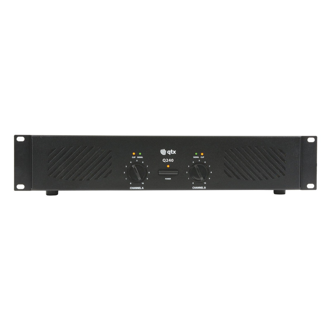 QTX Q240 2 x 120W Stereo Power Amplifier 1