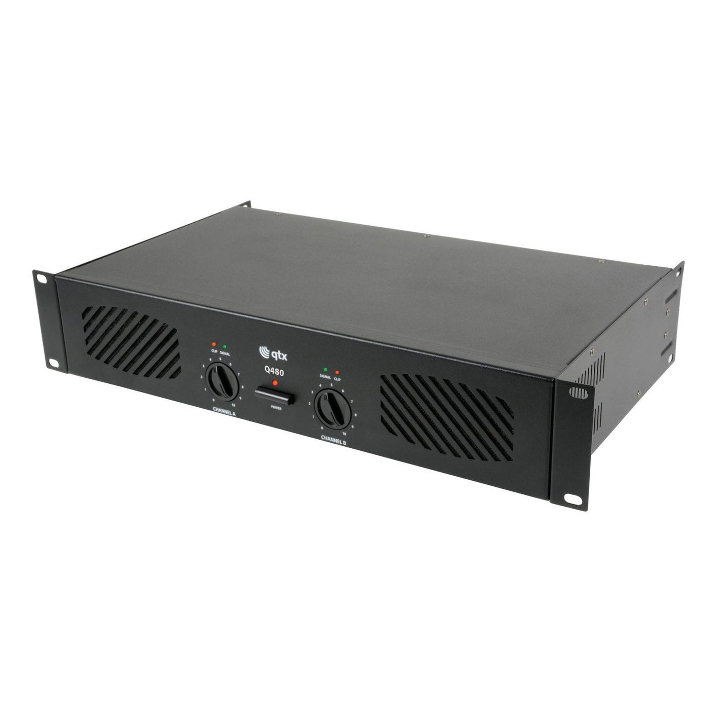 QTX Q480 2 x 240W Stereo Power Amplifier 2