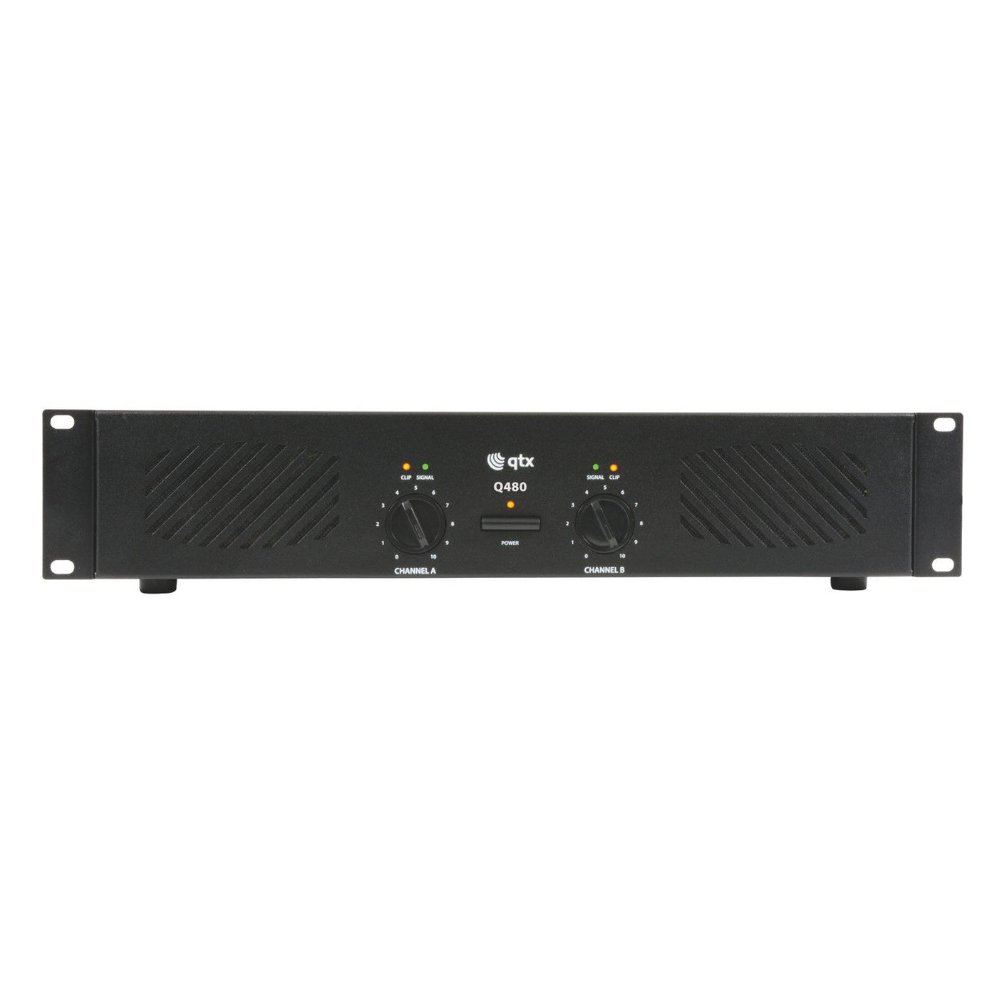 QTX Q480 2 x 240W Stereo Power Amplifier 1