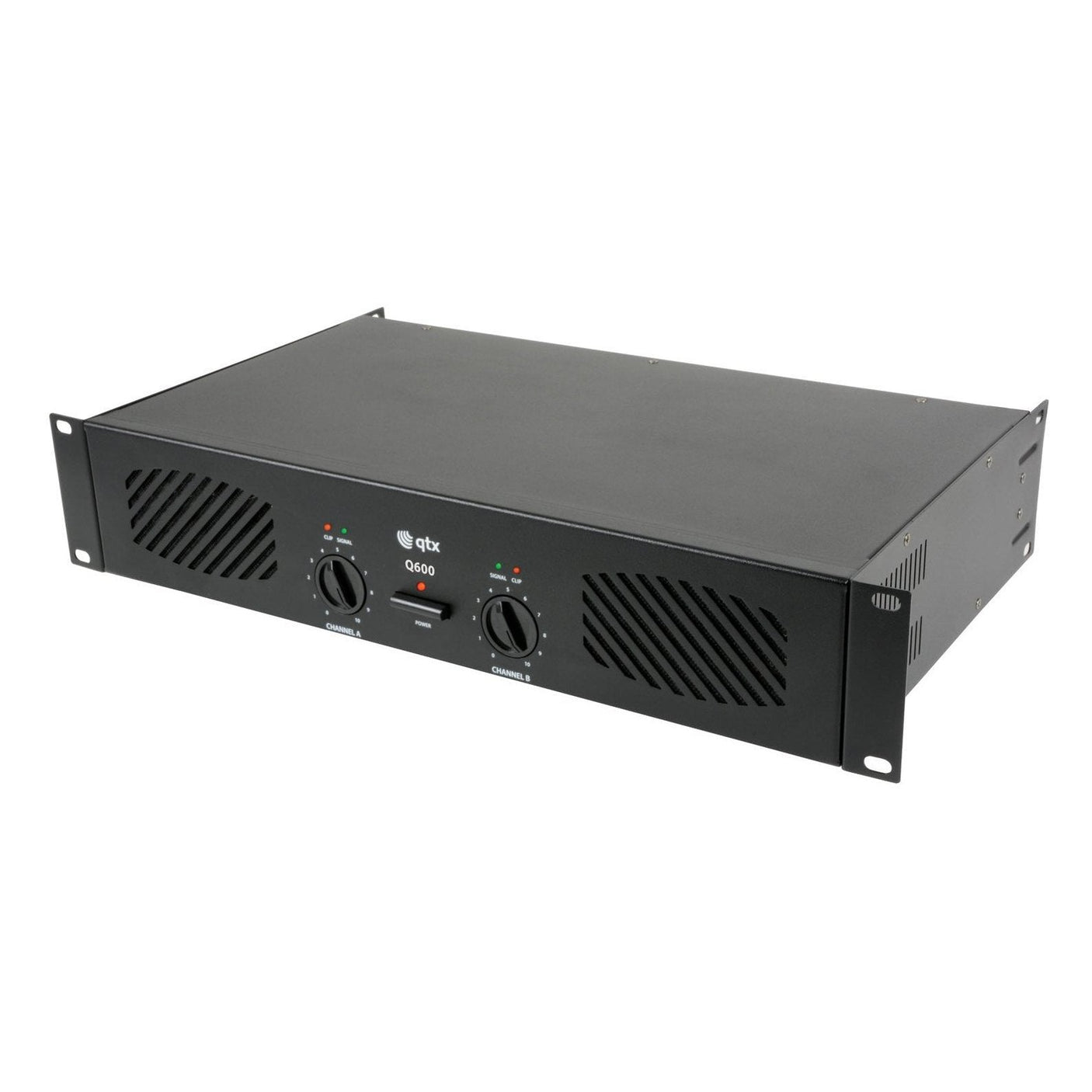 QTX Q600 2 x 300W Stereo Power Amplifier 3