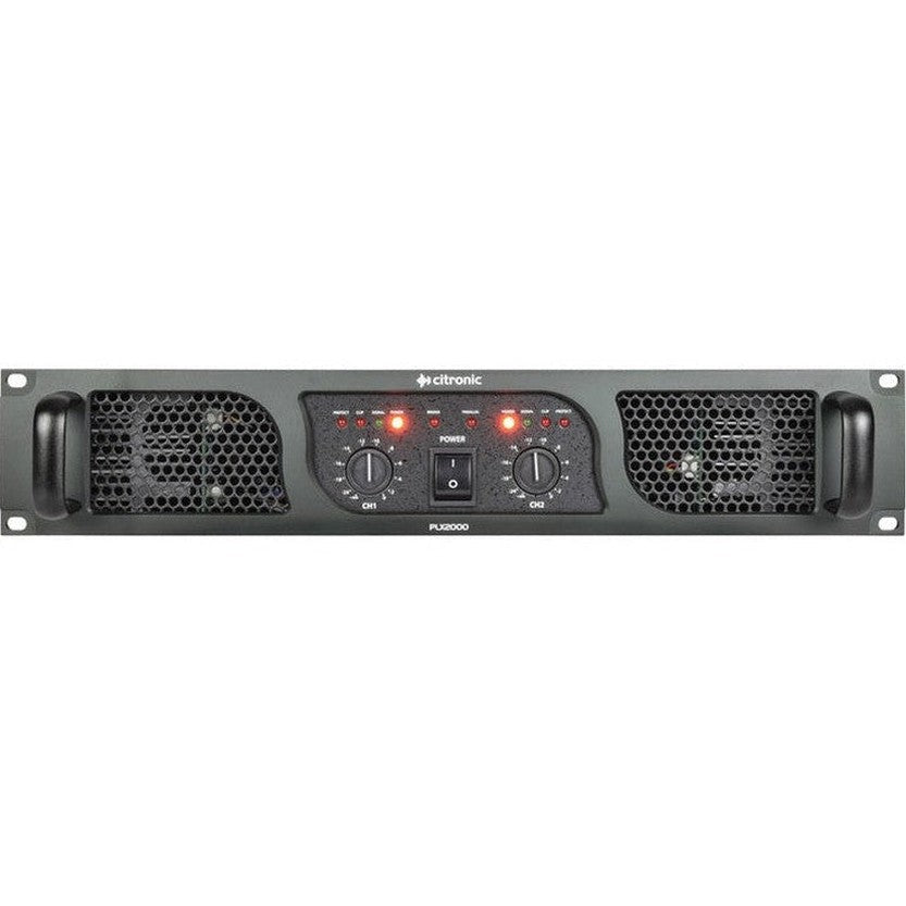 Citronic PLX2000 2-Channel Power Amplifier - 2 x 1000W @ 2Ω 1