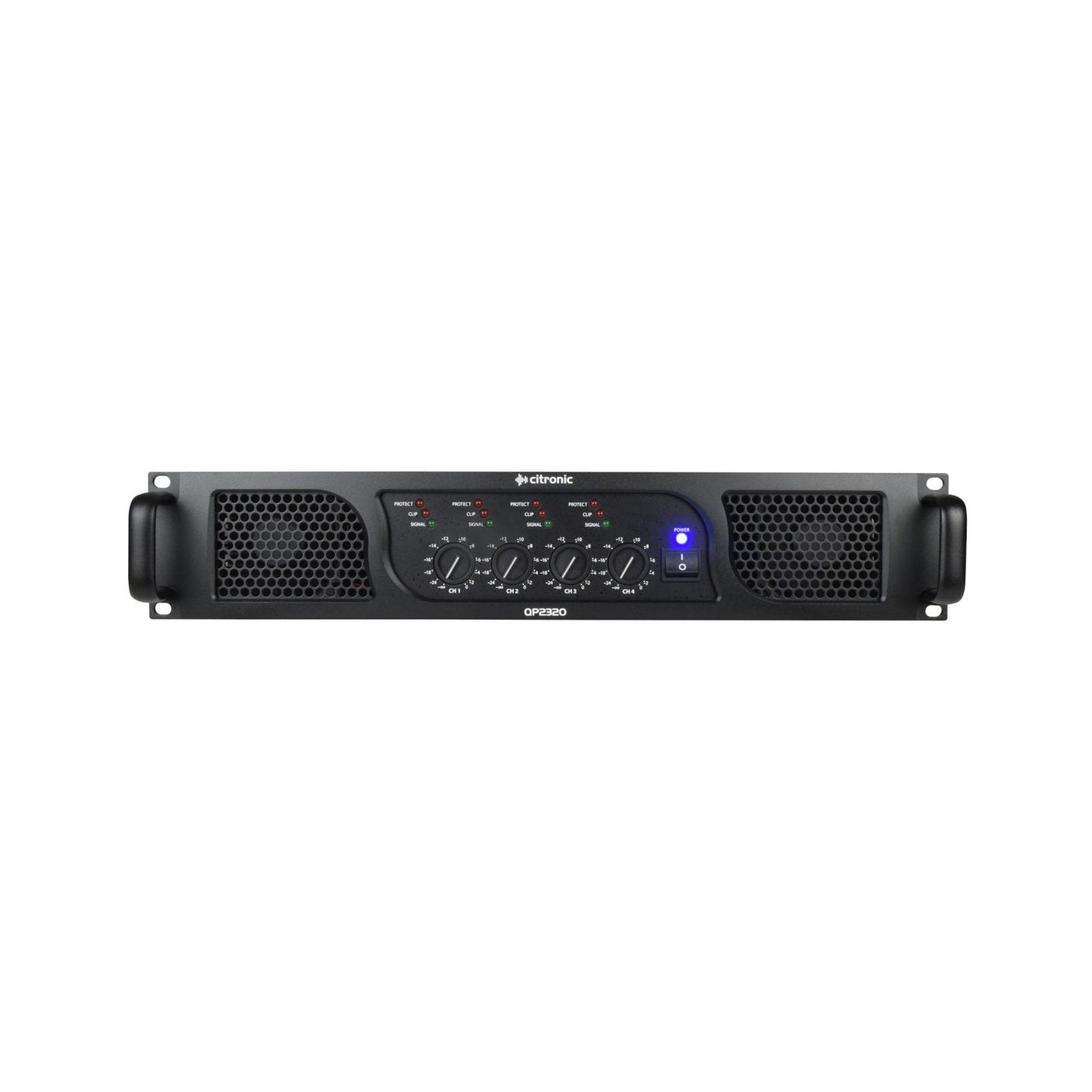Citronic QP2320 4-Channel Power Amplifier – 4 x 580W @ 2Ω 1