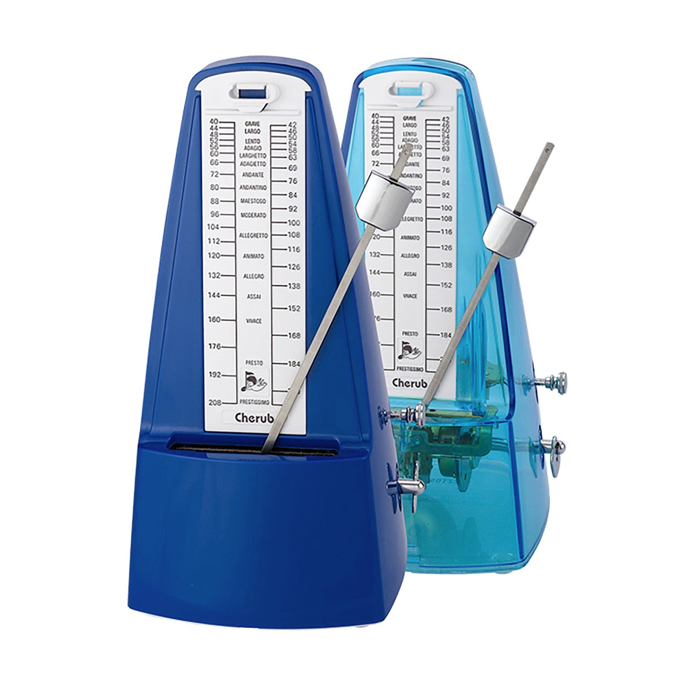 Cherub WSM-330 Mechanical Wind-Up Metronome — Blue 1