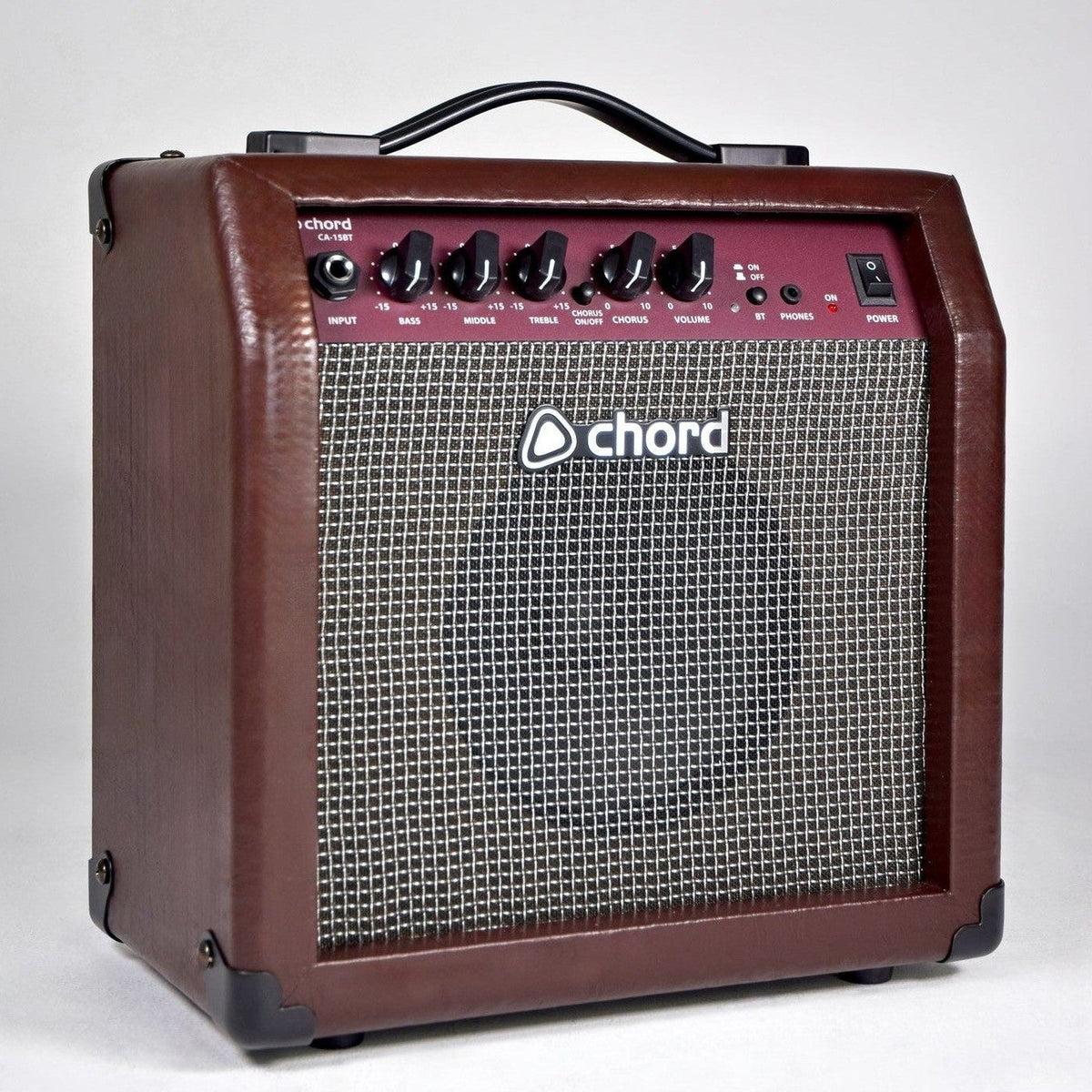 Chord CA-15BT - 15W Acoustic Guitar Amplifier with Bluetooth 4