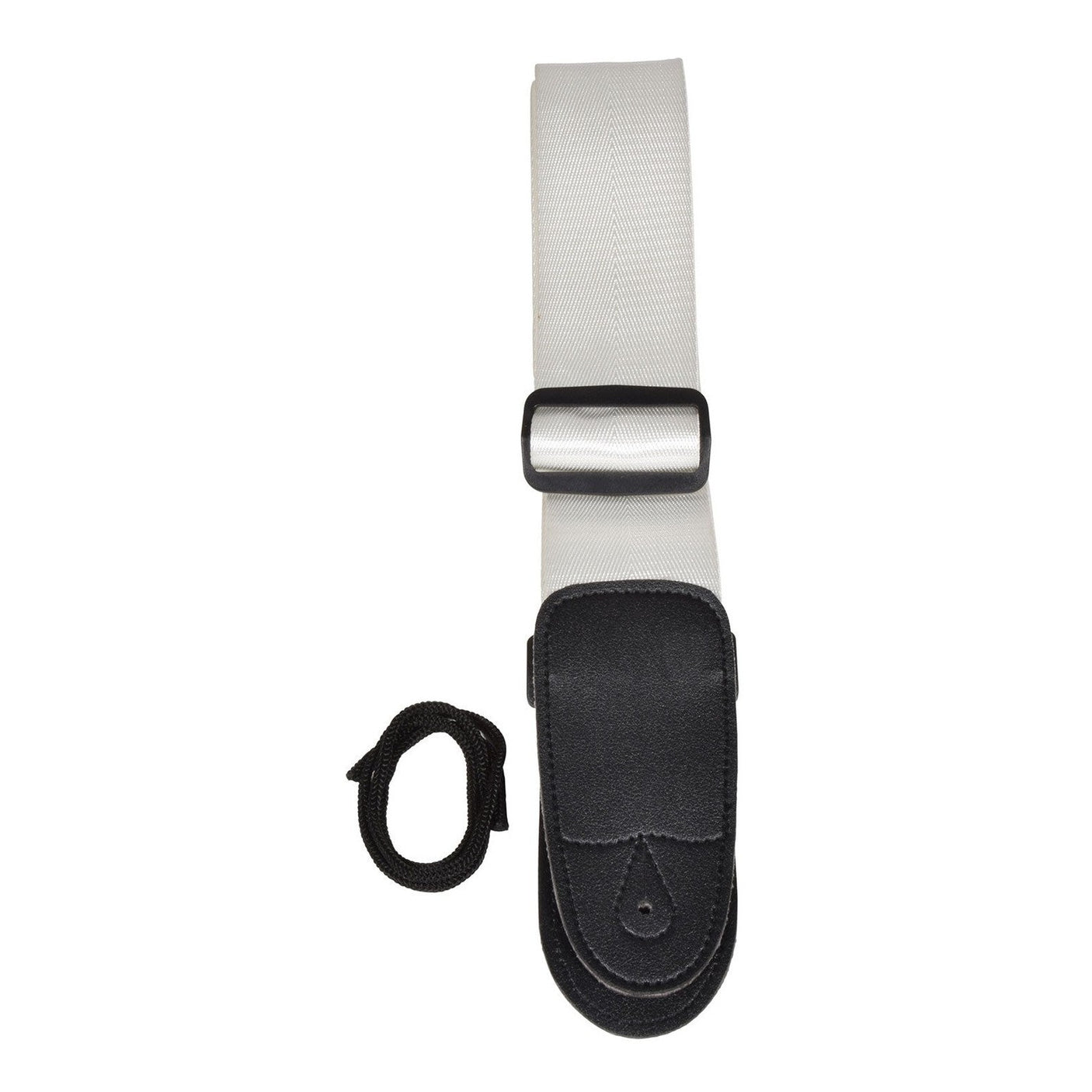 Chord Nylon Webbing Guitar Strap - White 1