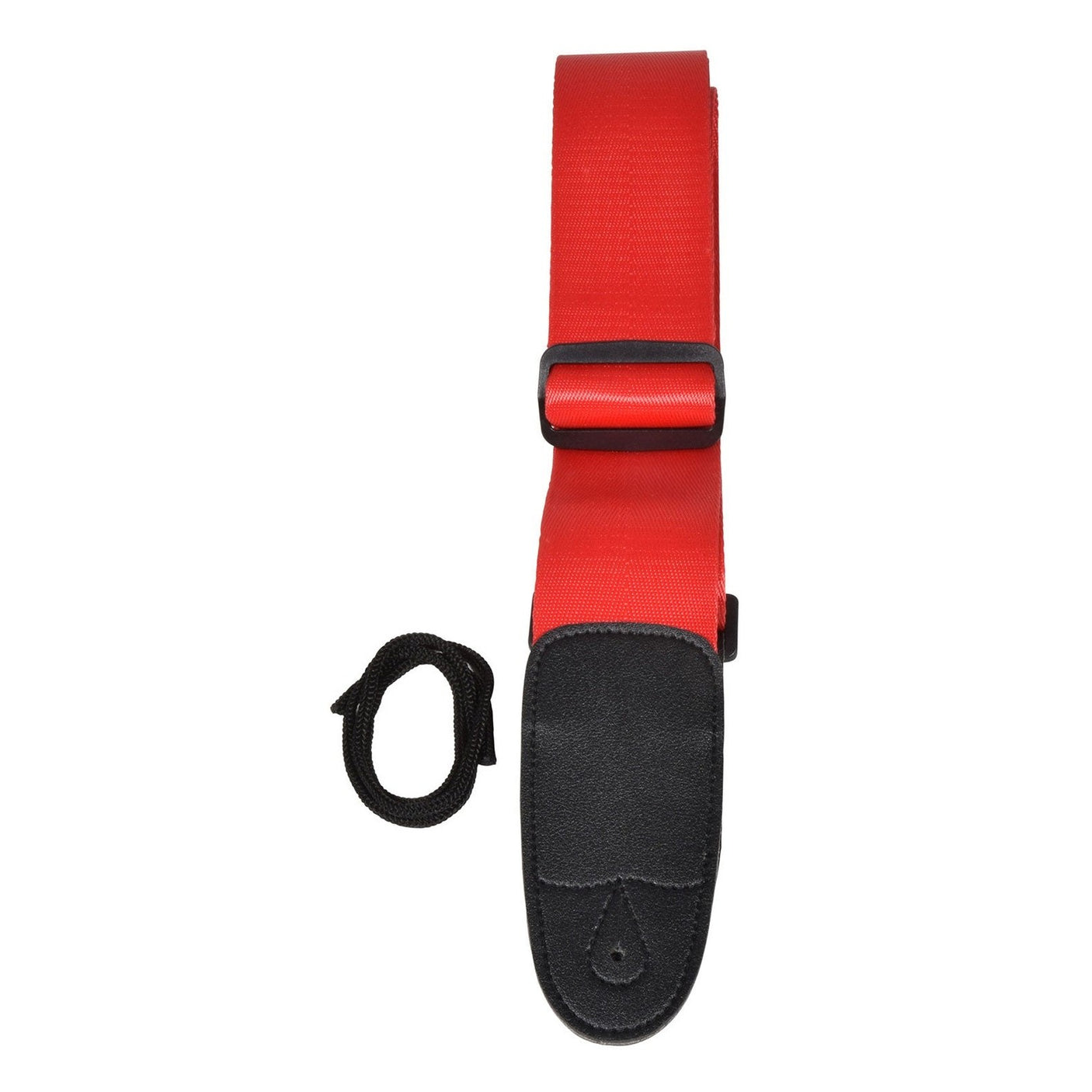 Chord Nylon Webbing Guitar Strap - Red 1