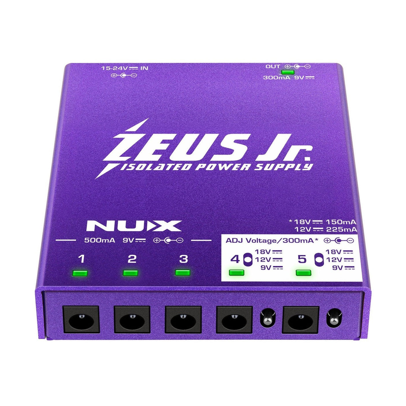 NUX NIP-Z6 Zeus Jr. Guitar Pedal Power Supply 1