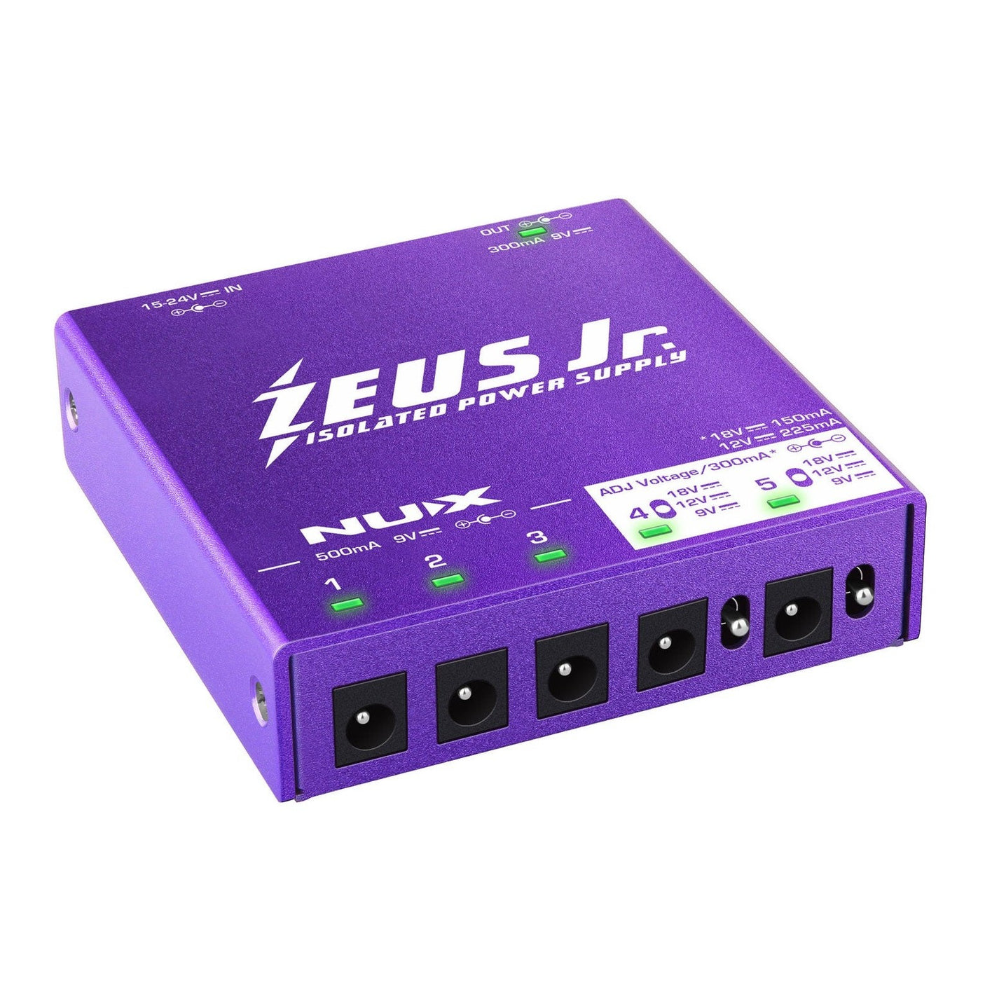 NUX NIP-Z6 Zeus Jr. Guitar Pedal Power Supply 3