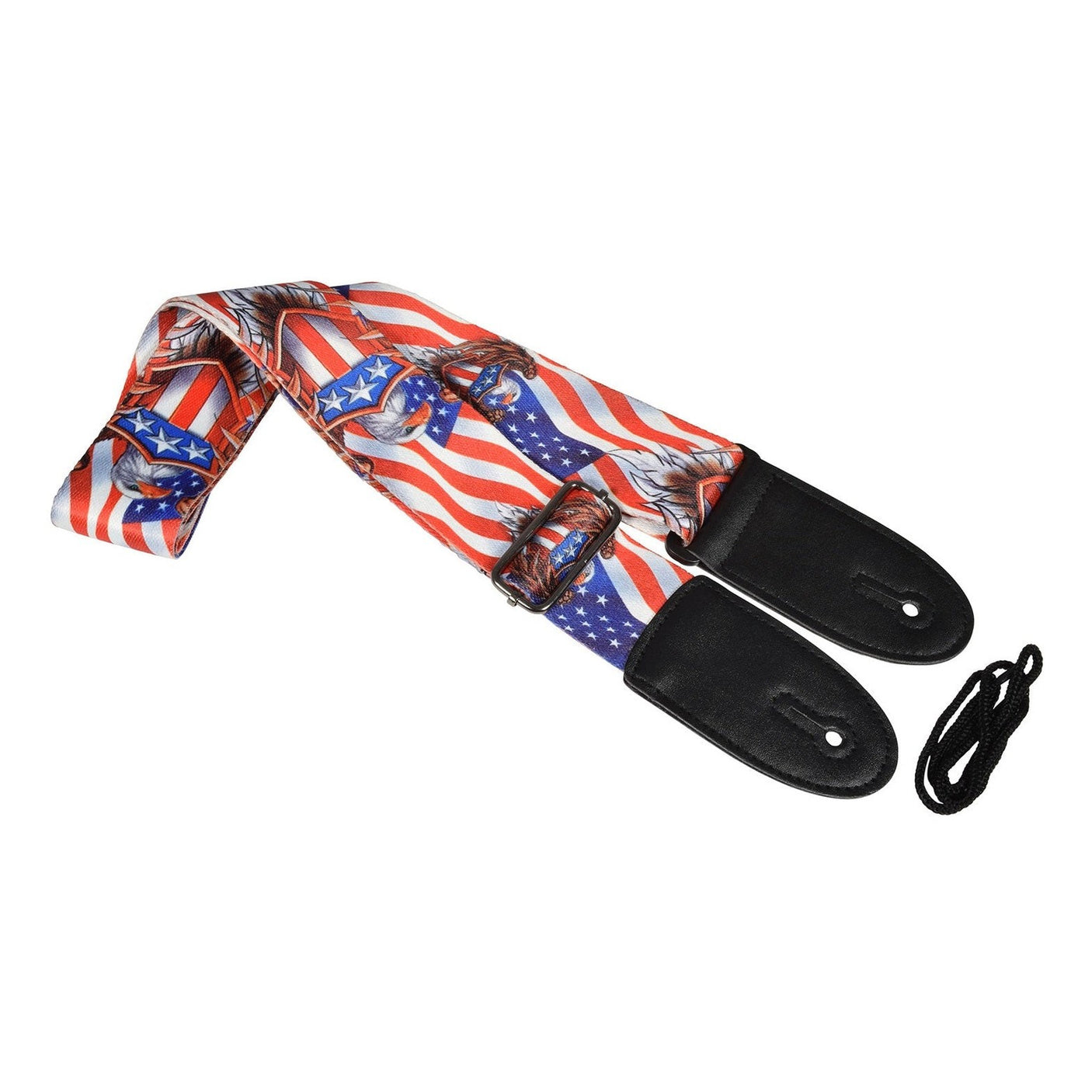 Chord Deluxe Printed Design Guitar Strap - USA Eagle STP-USA2 1