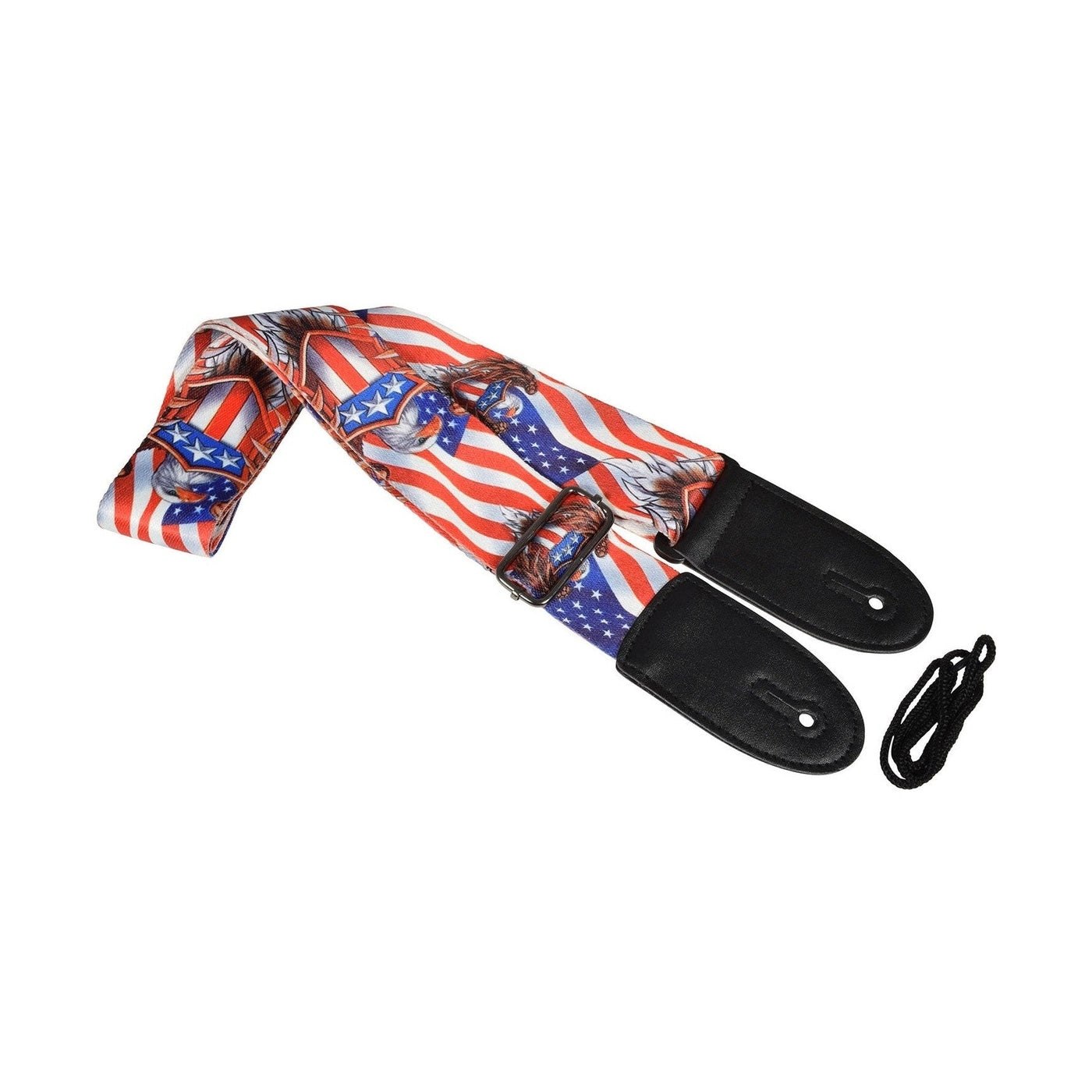 Chord Deluxe Printed Design Guitar Strap - USA Eagle STP-USA2 1