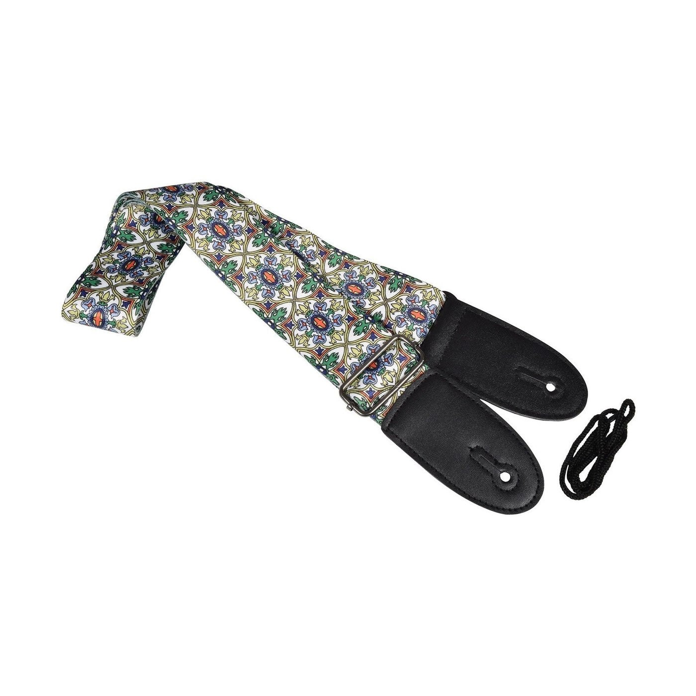 Chord Deluxe Printed Design Guitar Strap - Multi-Colour Floral STP-MFL2 1
