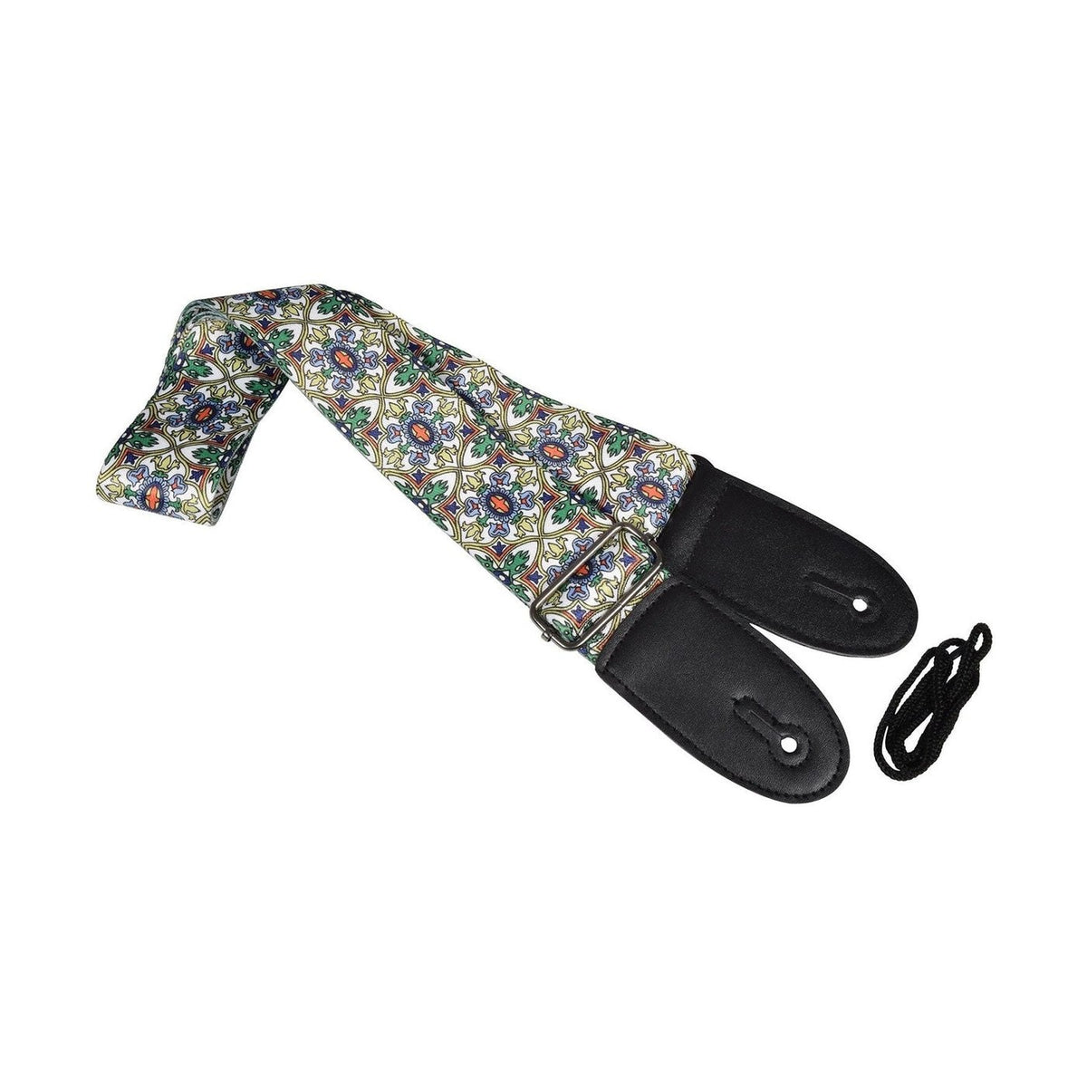 Chord Deluxe Printed Design Guitar Strap - Multi-Colour Floral STP-MFL2 1