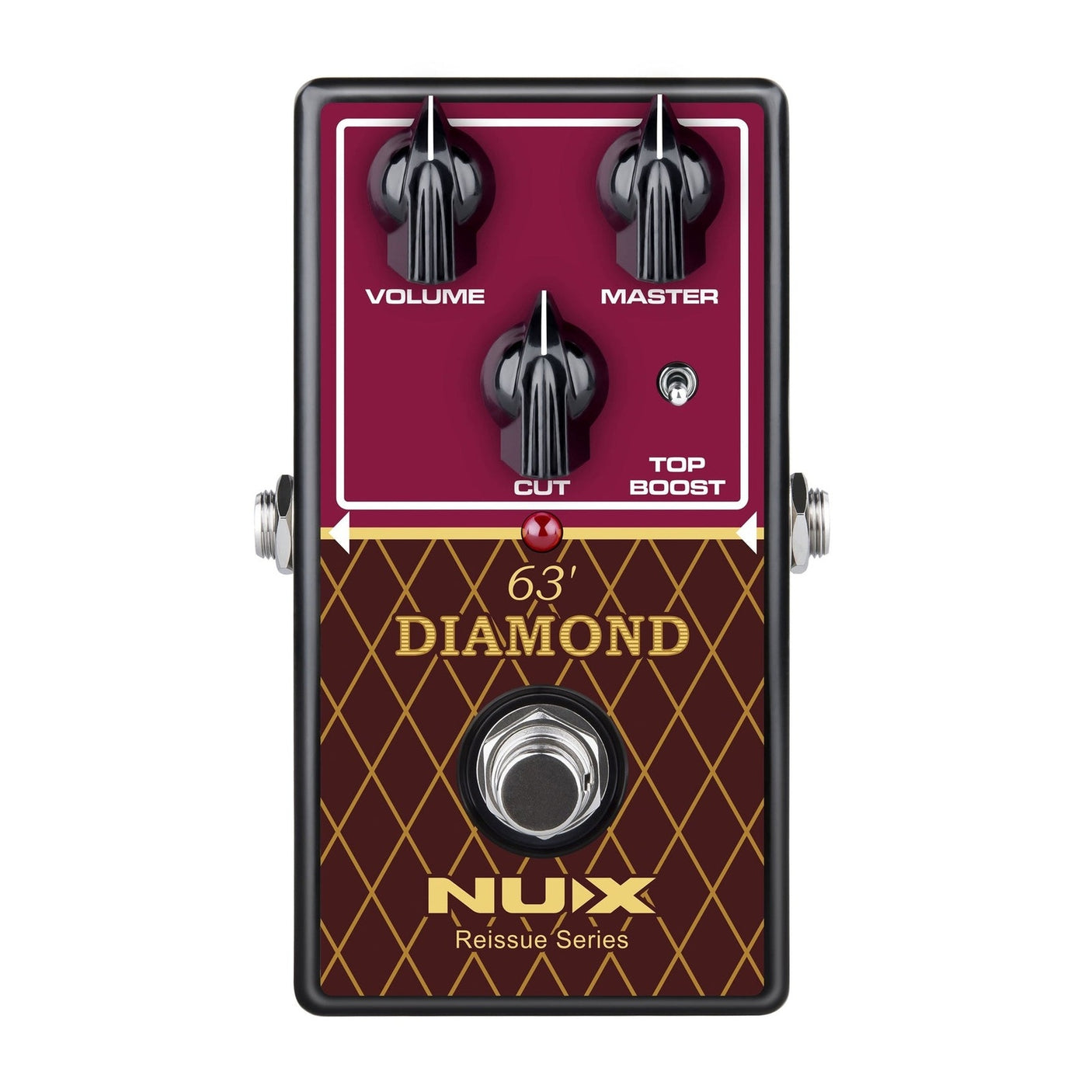 NUX 63 Diamond Overdrive Guitar Pedal 1