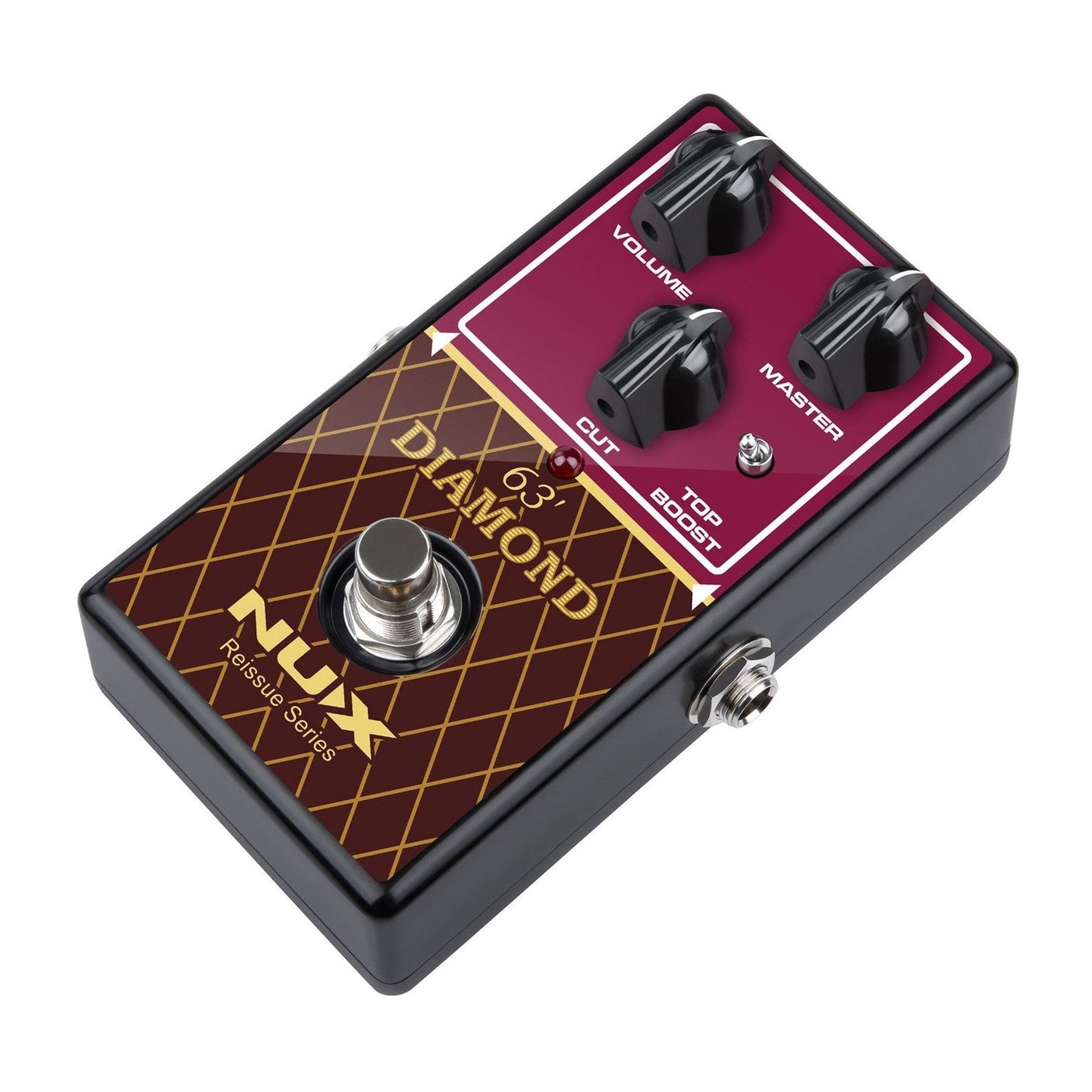 NUX 63 Diamond Overdrive Guitar Pedal 2