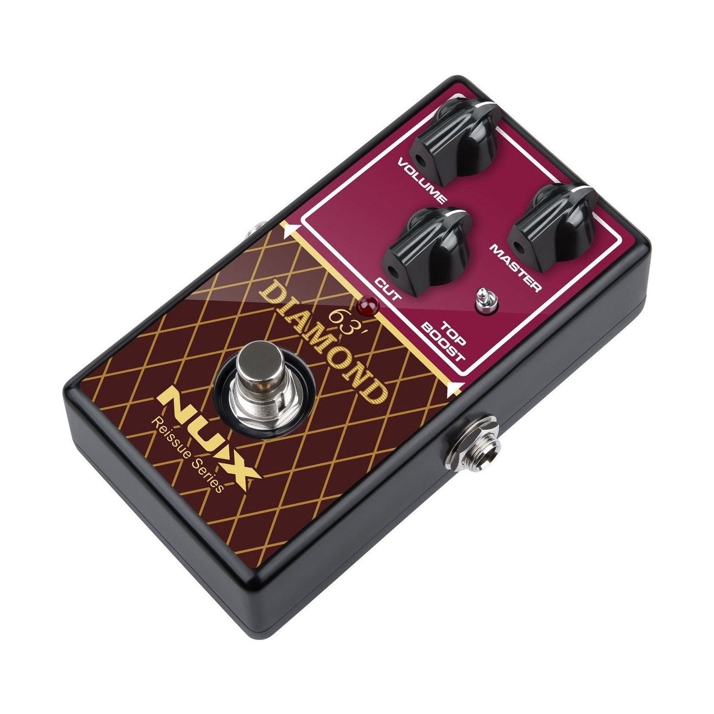 NUX 63 Diamond Overdrive Guitar Pedal 2