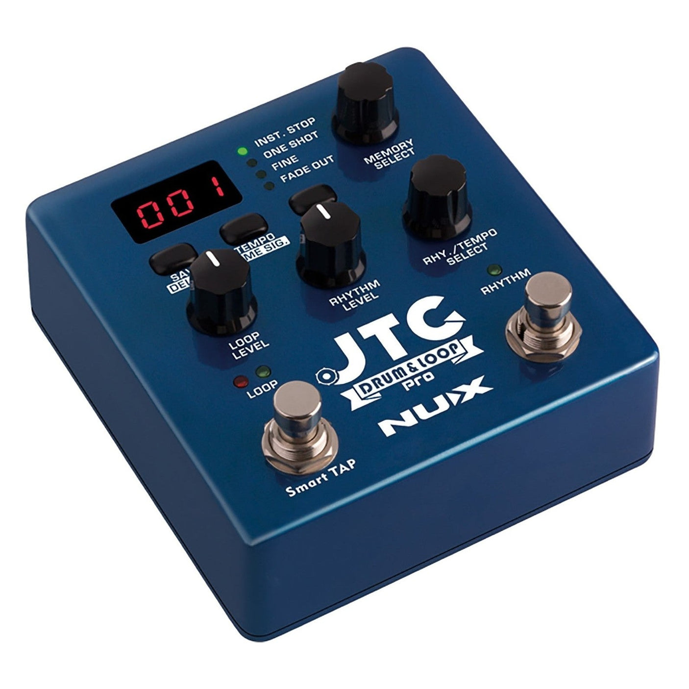 NUX JTC Drum & Loop PRO - Dual Drum Machine & Looper Pedal 3