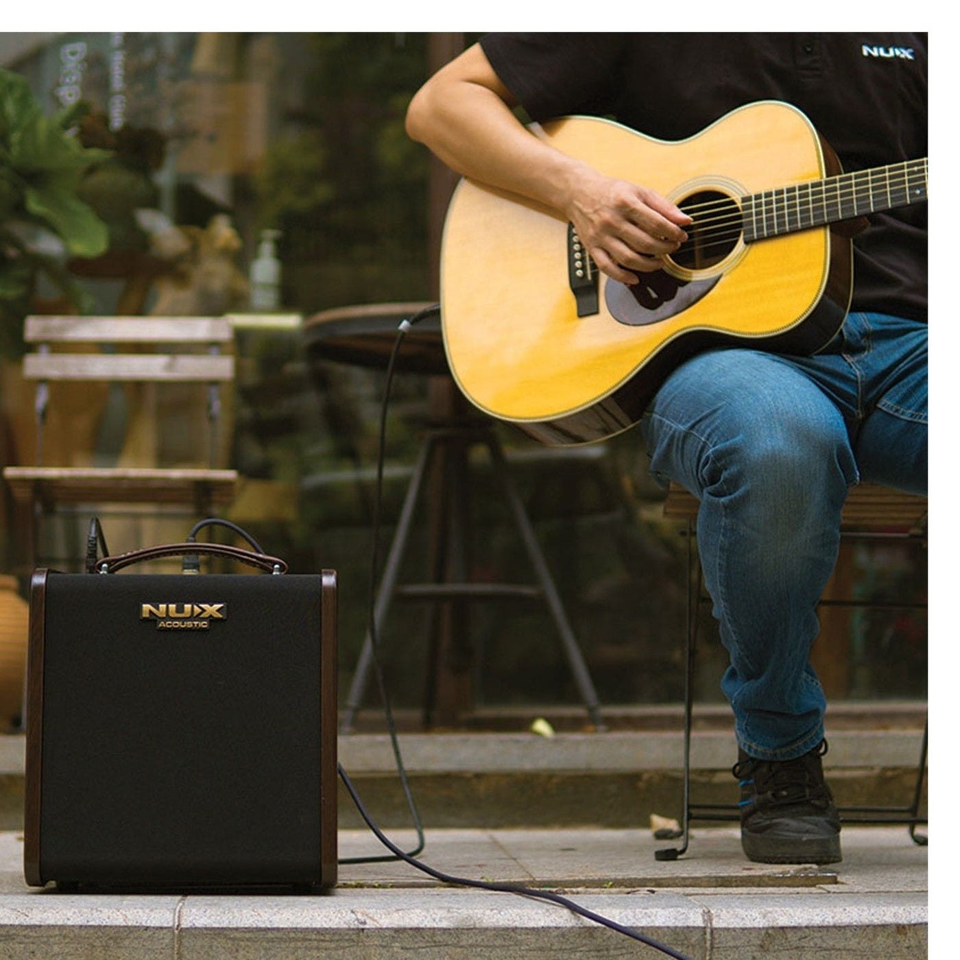 NUX Stageman II AC-80 Charge - Acoustic Guitar Amplifier 6