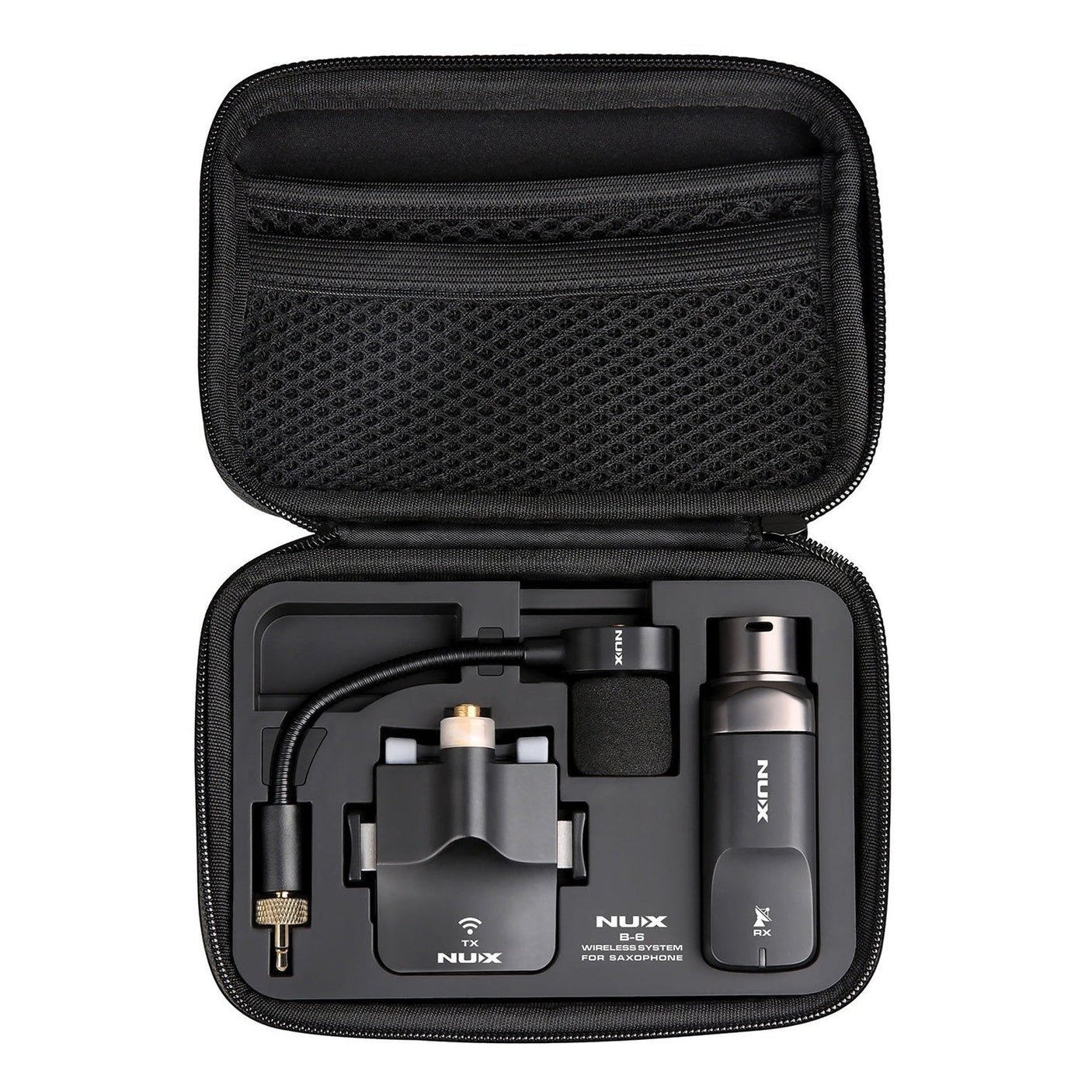 NUX B-6 Wireless 2.4GHz Microphone System for Saxophone 2