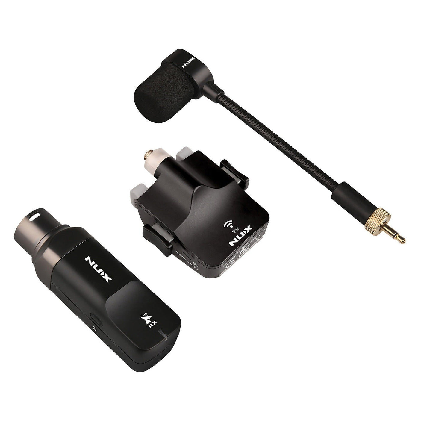 NUX B-6 Wireless 2.4GHz Microphone System for Saxophone 3