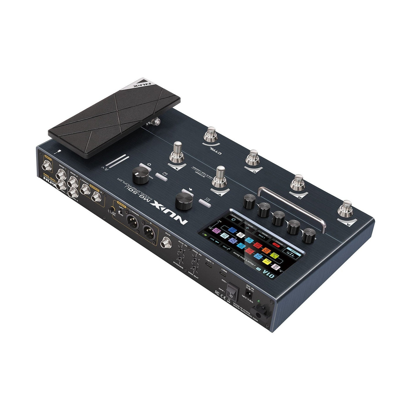 NUX MG-50Li Guitar Multi-FX Processor & Profiler Black 6