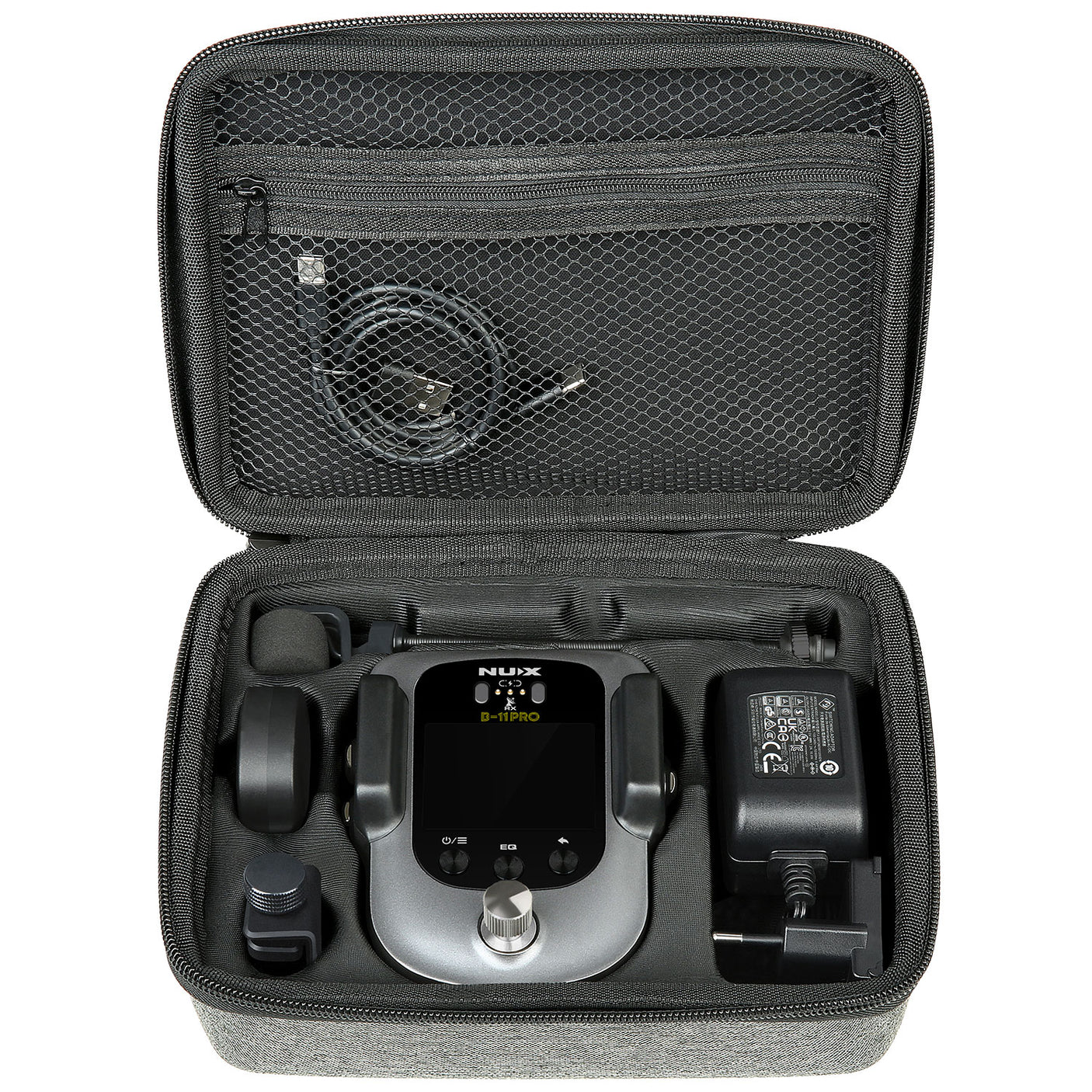NUX B-11 PRO Wireless System For Violin And Viola — 24-Bit/48kHz, Ultra-Low Latency, Built-In Reverb