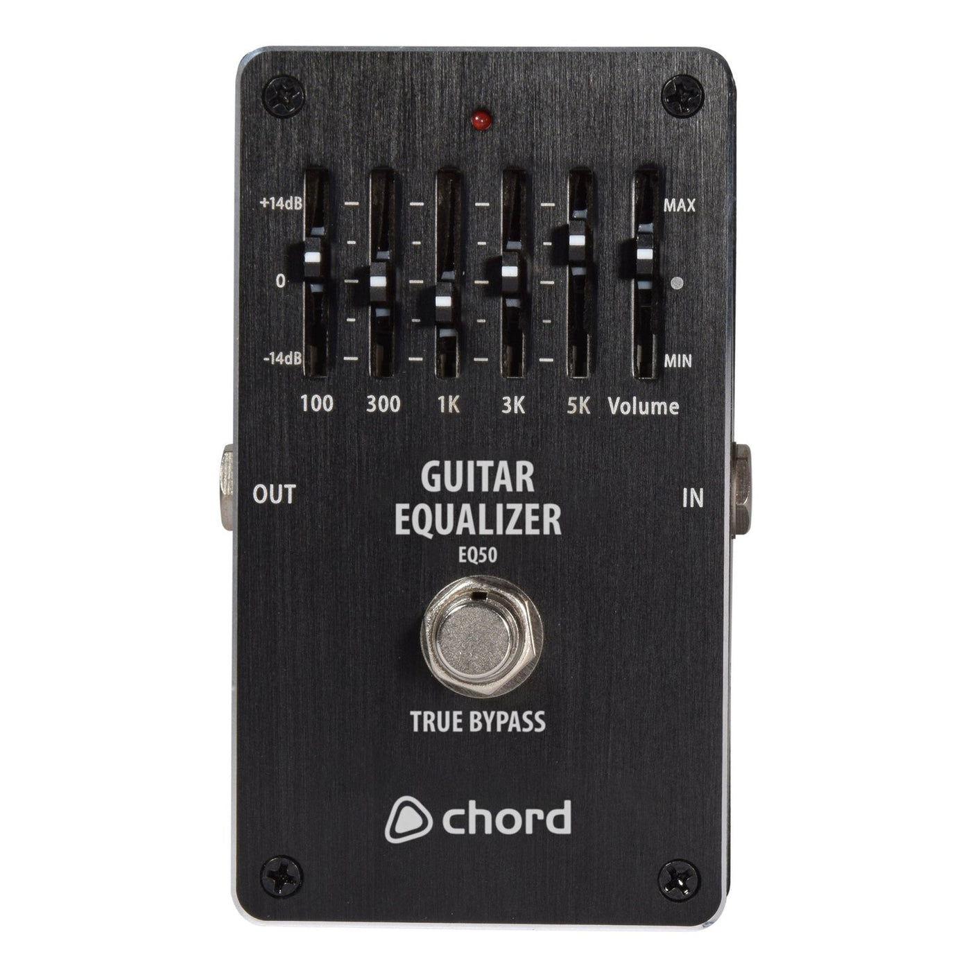 Chord EQ-50 5-Band Guitar EQ Effects Pedal 1