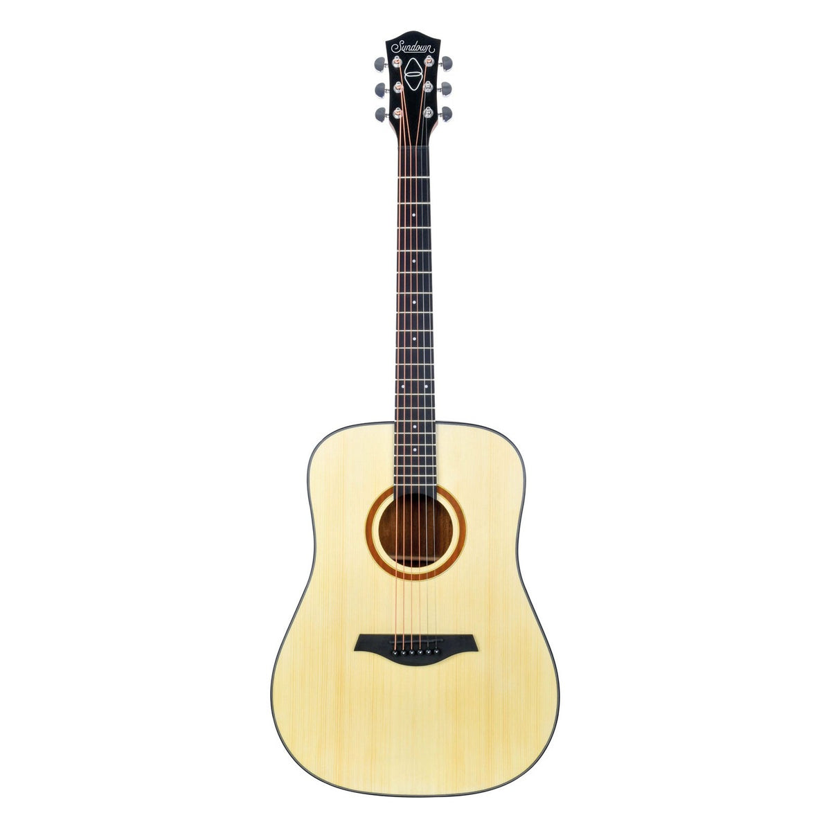 Chord Sundown Acoustic Western Guitar — Natural 1