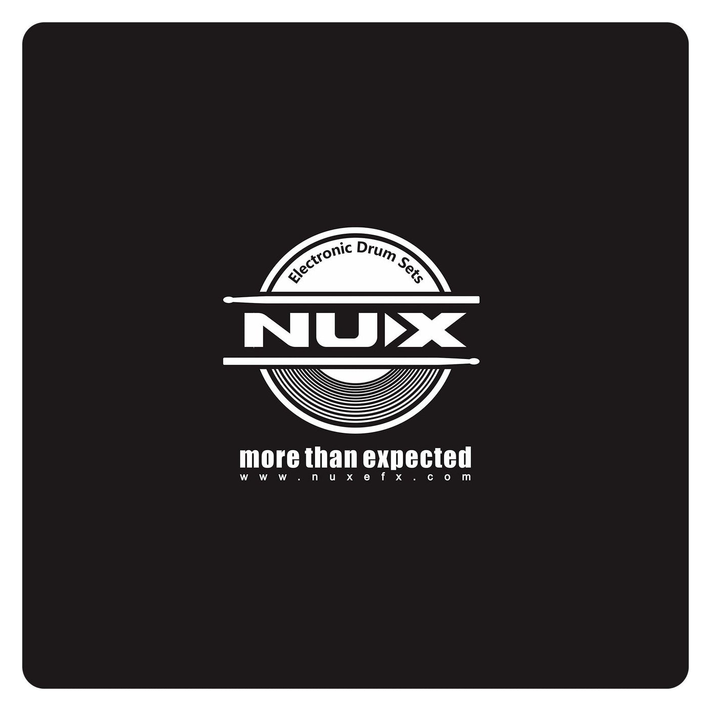NUX Professional Drum Rug Anti-Slip Mat – 133cm x 133cm 6