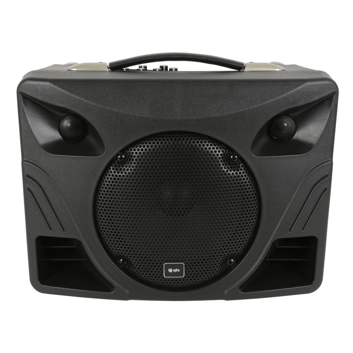 QTX DELTA-50 Desktop Portable PA System With Bluetooth & 2 Wireless Microphones 3