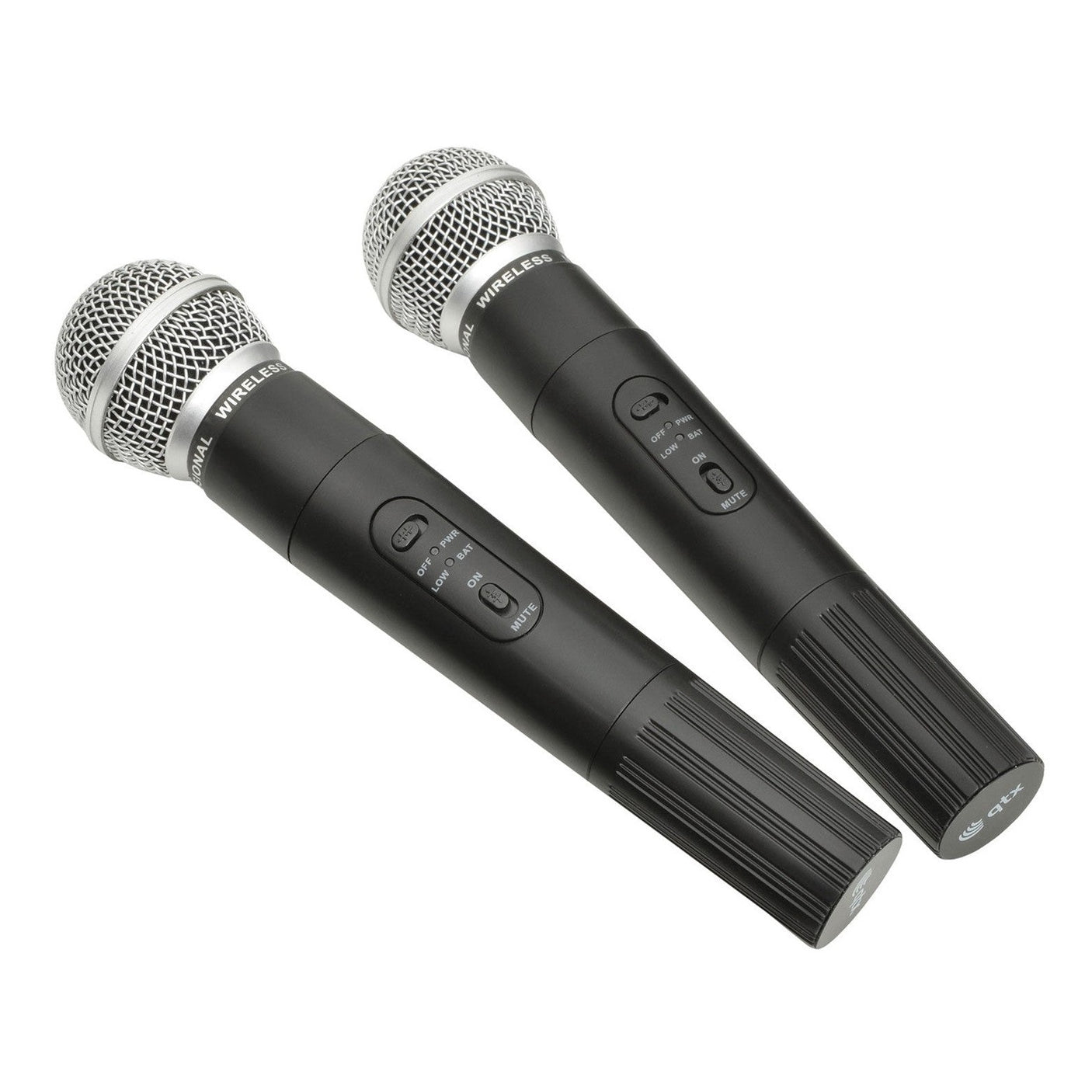 QTX PAV8 Portable PA System With 2 Wireless Microphones, Bluetooth & DVD/CD Player 5