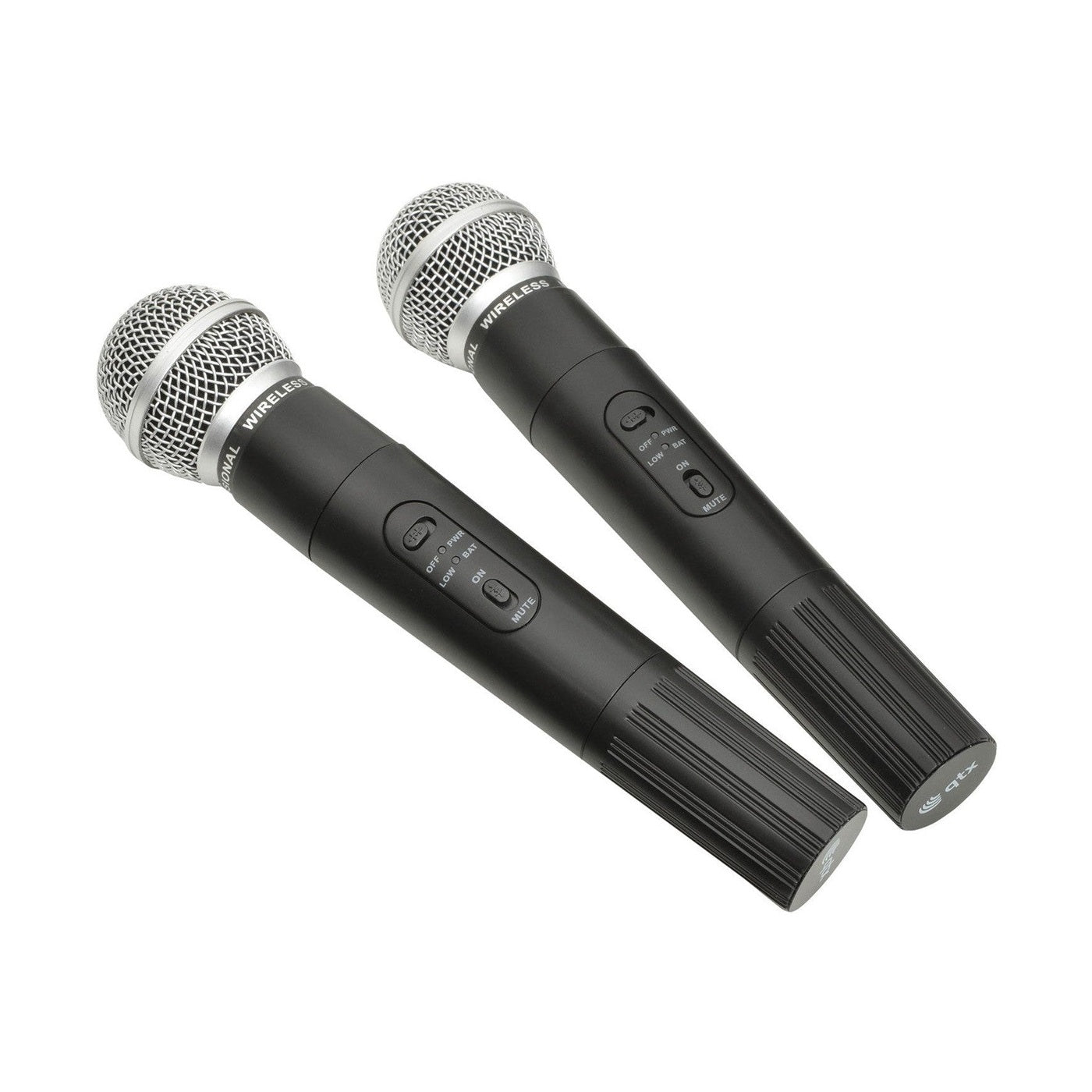 QTX PAV8 Portable PA System With 2 Wireless Microphones, Bluetooth & DVD/CD Player 5