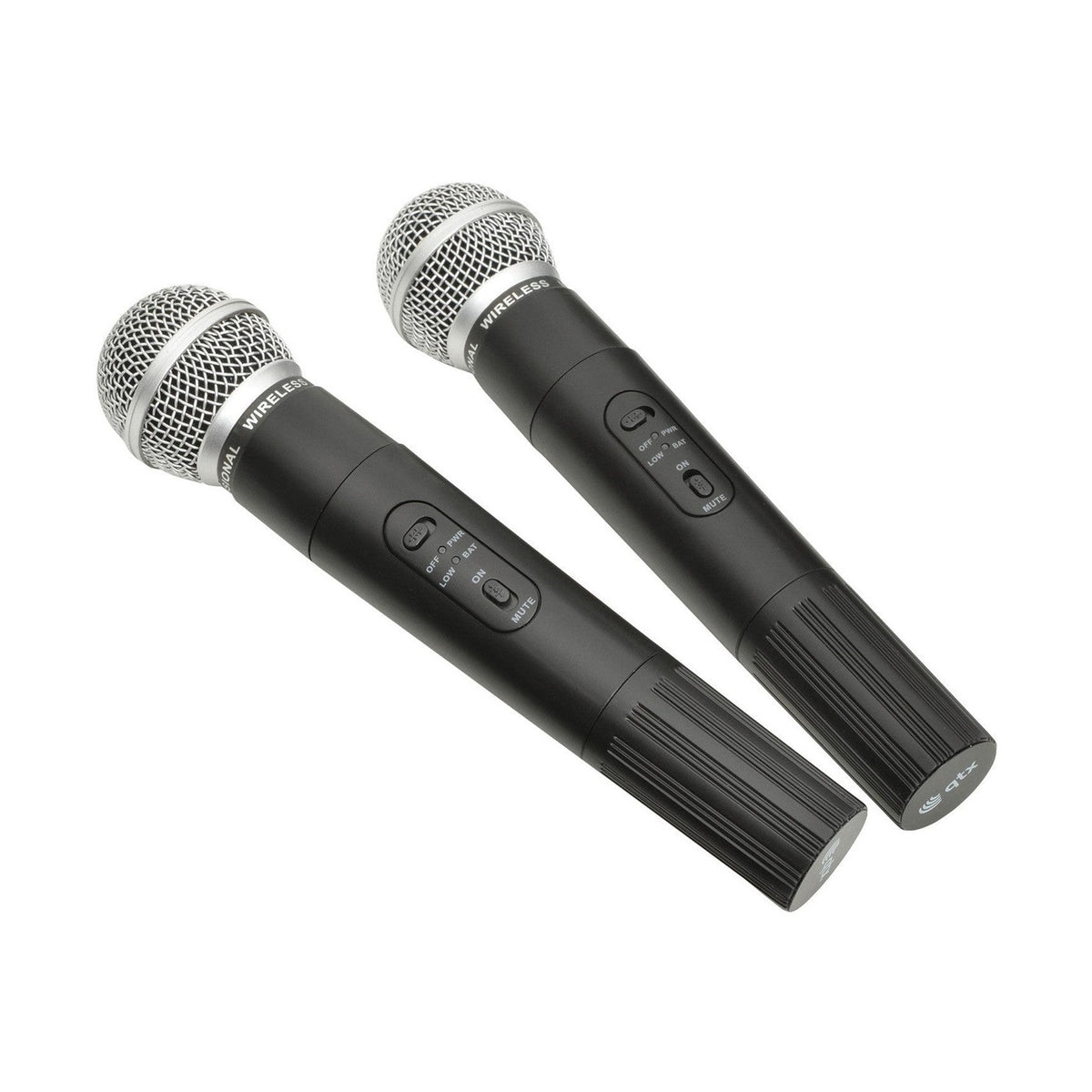 QTX PAV8 Portable PA System With 2 Wireless Microphones, Bluetooth & DVD/CD Player 5