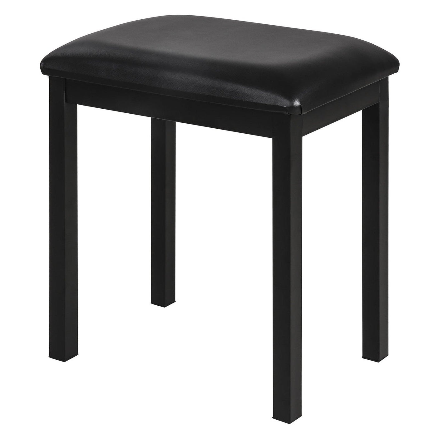 NUX NCK-430 Piano Bench — Black Frame, Upholstered Seat