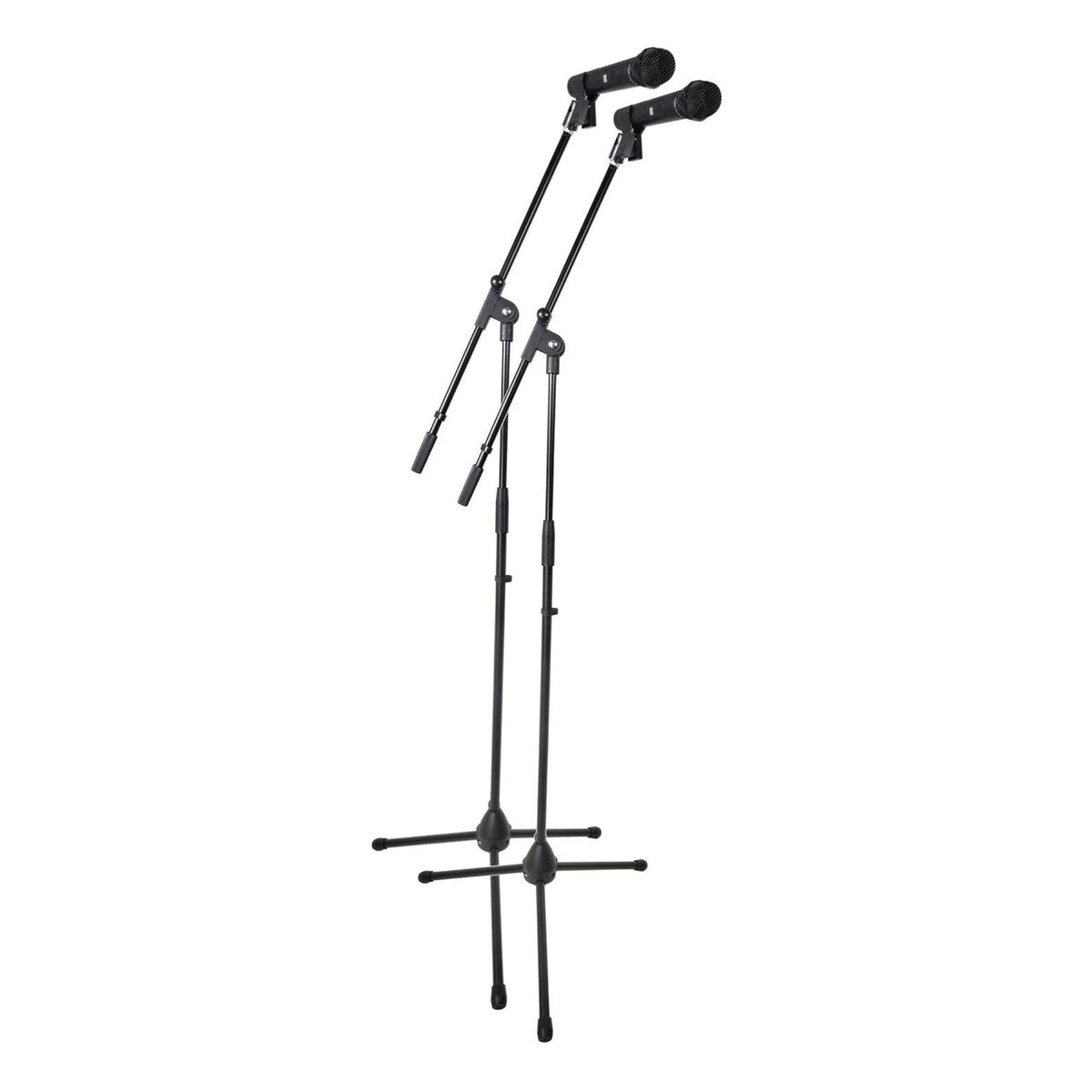 Chord Twin Microphone Boom Stand Set With Carry Bag 2