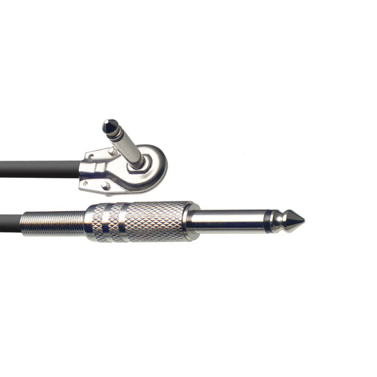 Stagg SGC6PL Instrument Cable, Straight Jack To Right Angled Jack — 6m