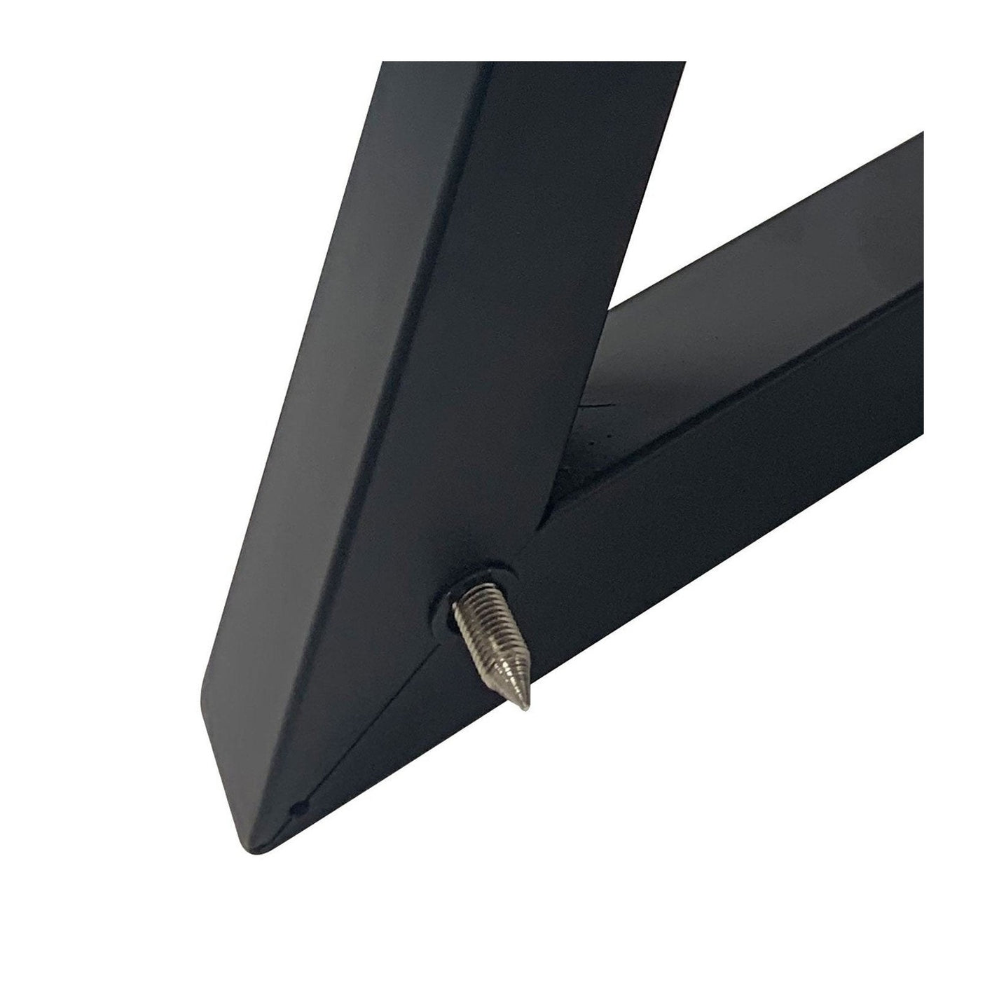 QTX Height Adjustable Monitor Speaker Stand with Triangular Base PAIR 3