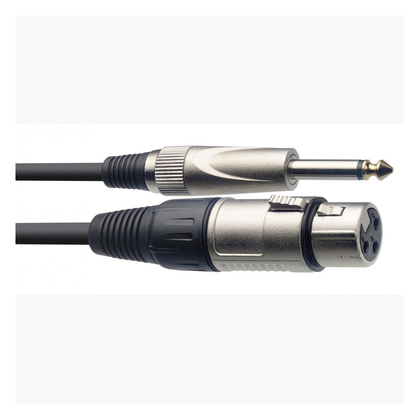 Stagg SMC3XP Microphone Cable, XLR Female To Jack Male — 3m 2