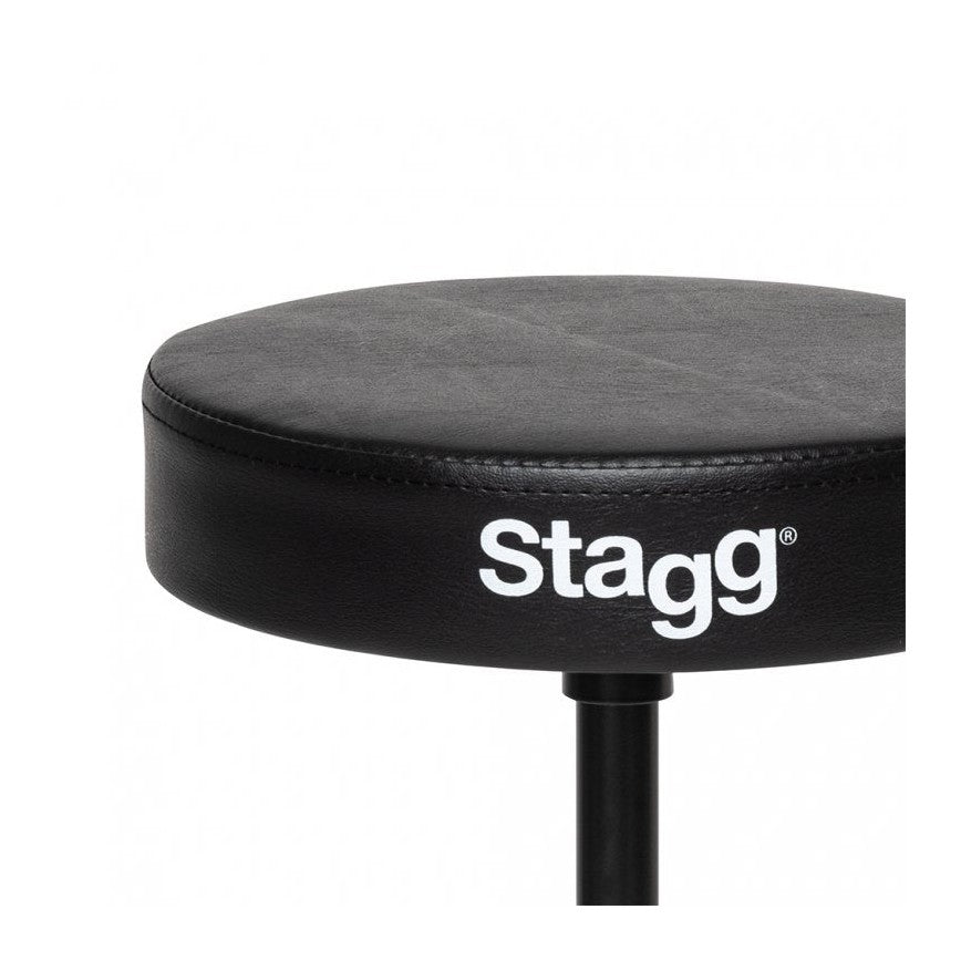 Stagg DT-32BK Double Braced Drum Throne — Black 3