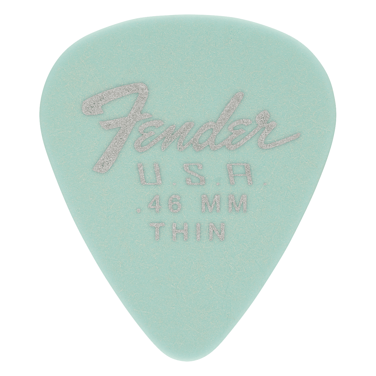 Fender Dura-Tone 351 Shape Plectrums, .46mm — Daphne Blue, 12-Pack