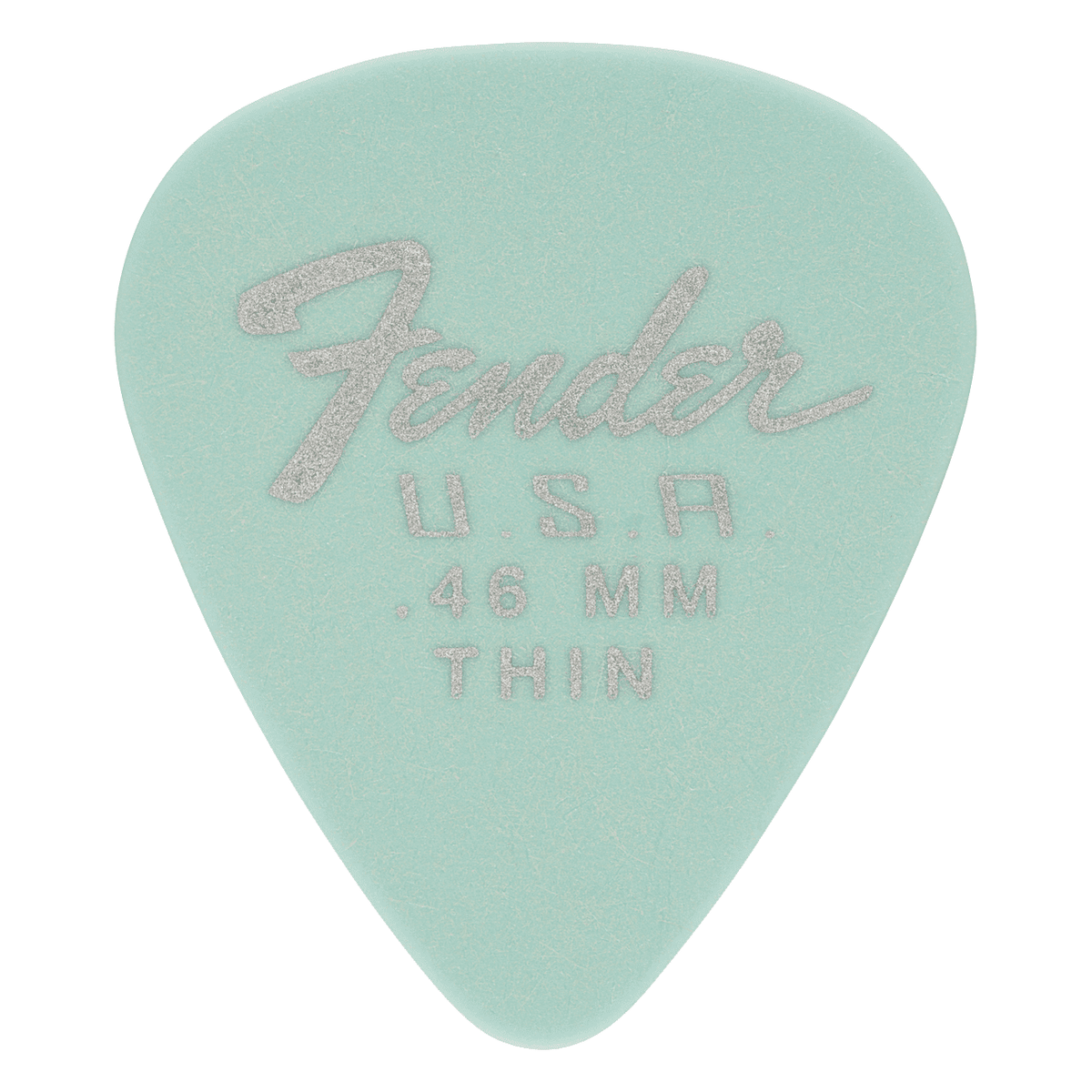 Fender Dura-Tone 351 Shape Plectrums, .46mm — Daphne Blue, 12-Pack