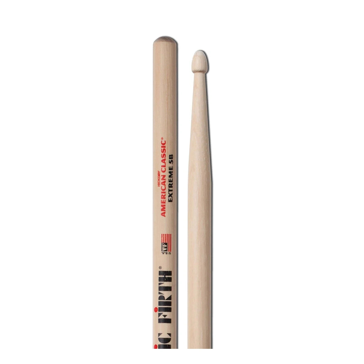 Vic Firth American Classic Extreme Drum Sticks, 5B, Wood Tip — Pair 4