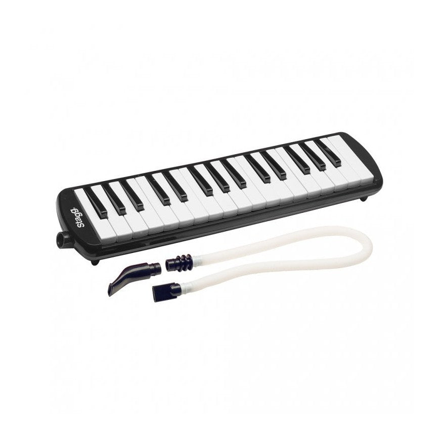 Stagg Melosta32 32-Key Melodica — With Mouthpiece, Tube And Case (Black)