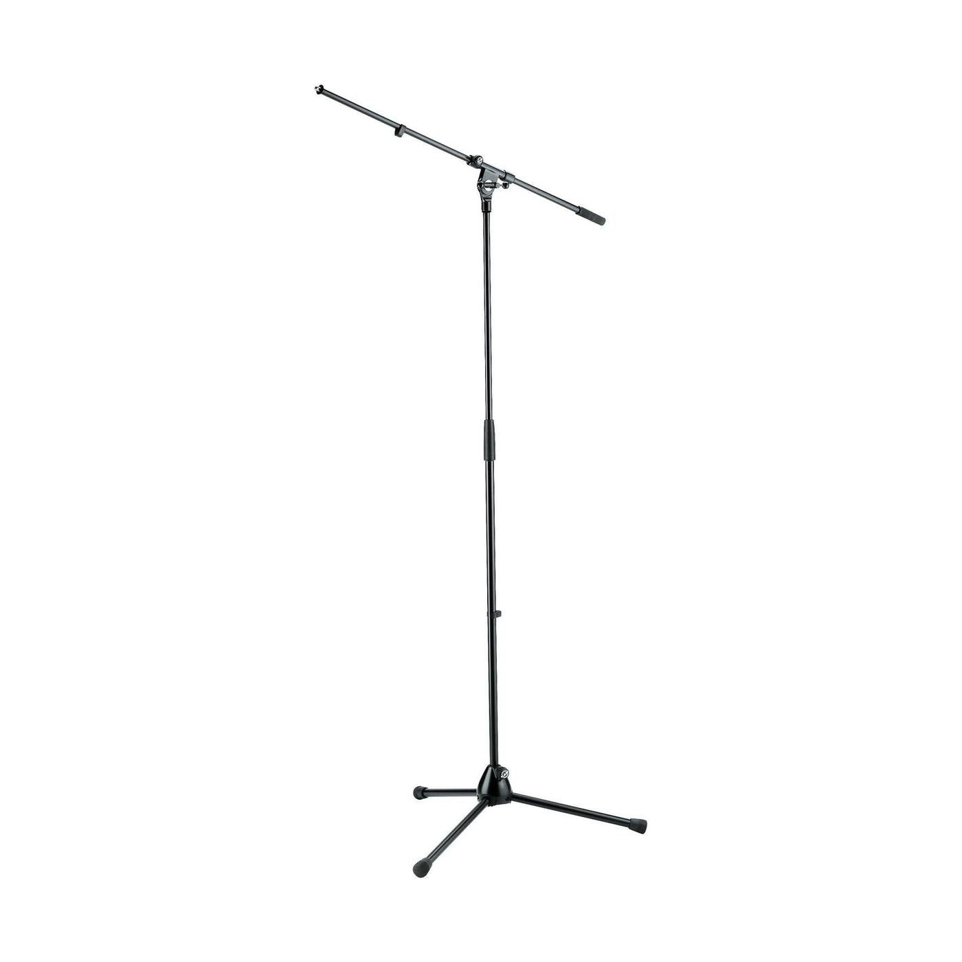 K&M All-Metal Professional Microphone Boom Stand with Long Legs 210/2 1