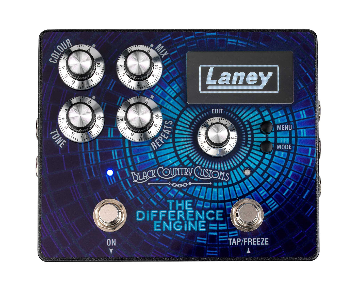 Black Country Customs by Laney - The Difference Engine Stereo Delay Pedal 1