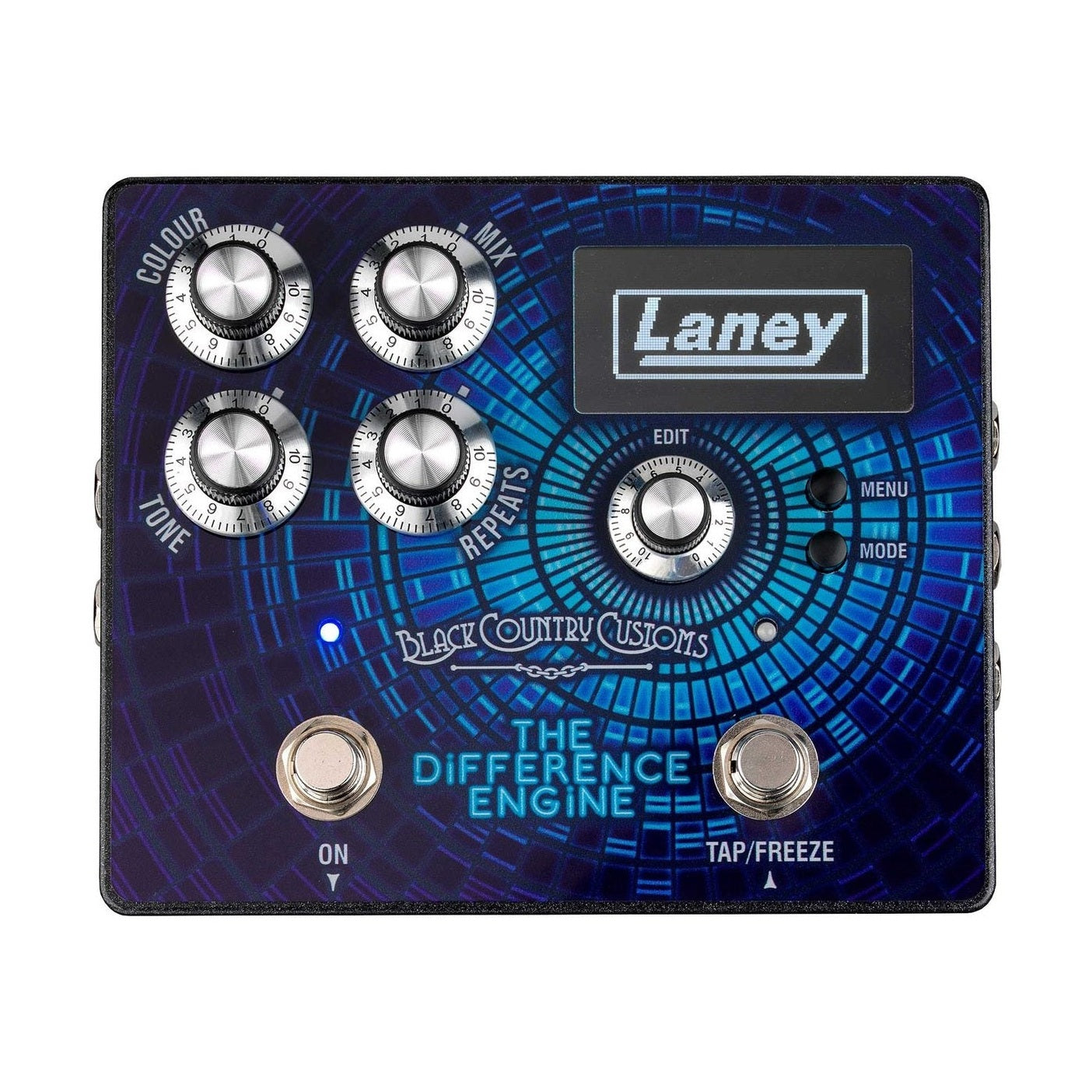 Black Country Customs by Laney - The Difference Engine Stereo Delay Pedal 1