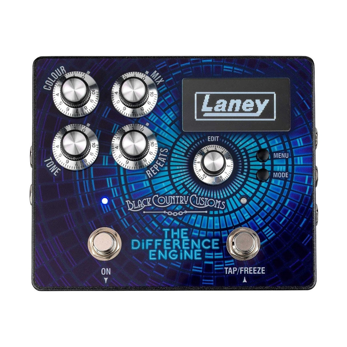 Black Country Customs by Laney - The Difference Engine Stereo Delay Pedal 1