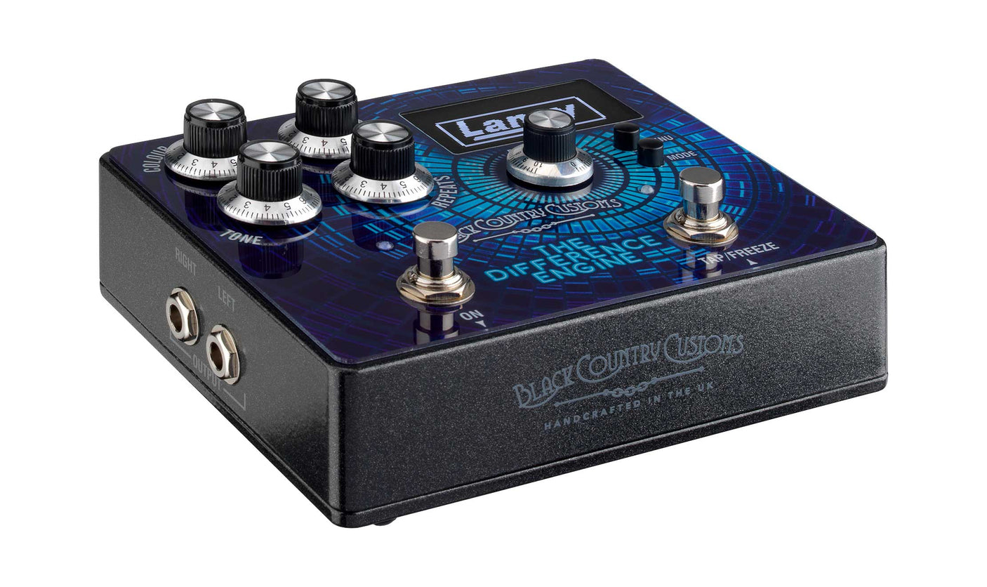 Black Country Customs by Laney - The Difference Engine Stereo Delay Pedal 2