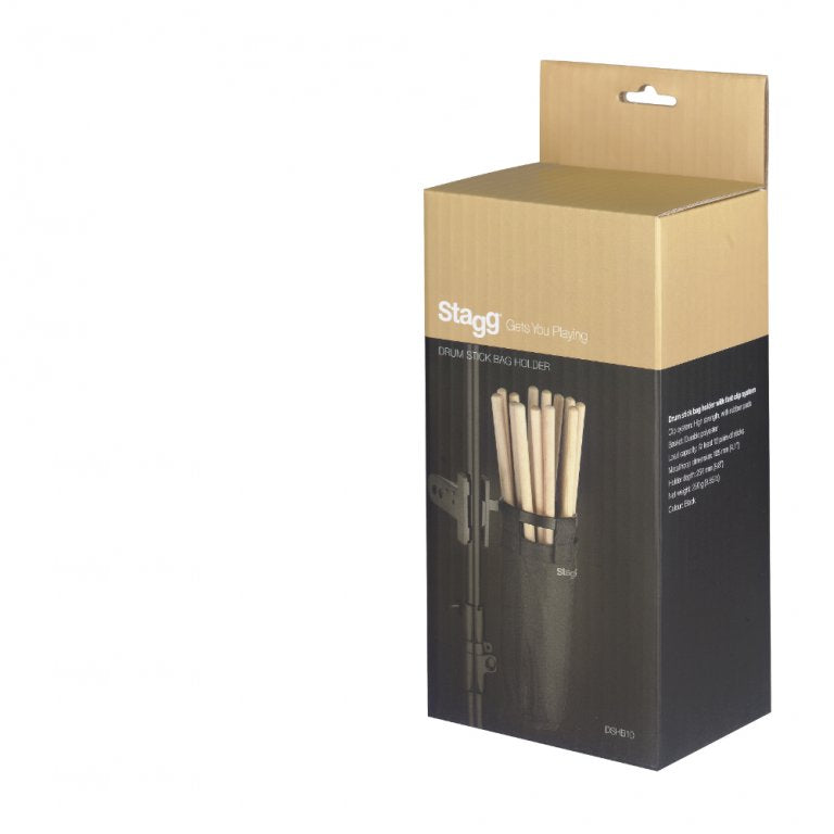 Stagg DSHB10 Drum Stick/Beater Bag Holder With Fast Clip System 3