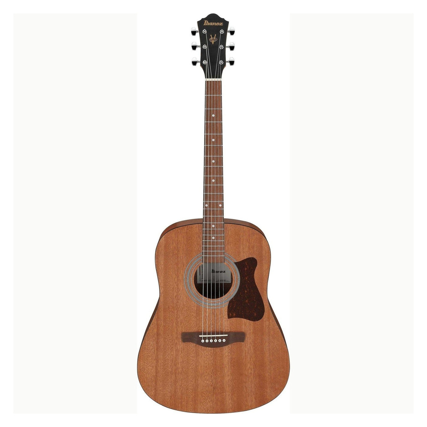 Ibanez V54NJP Dreadnought Acoustic Guitar Jam Pack, Open Pore Natural 1
